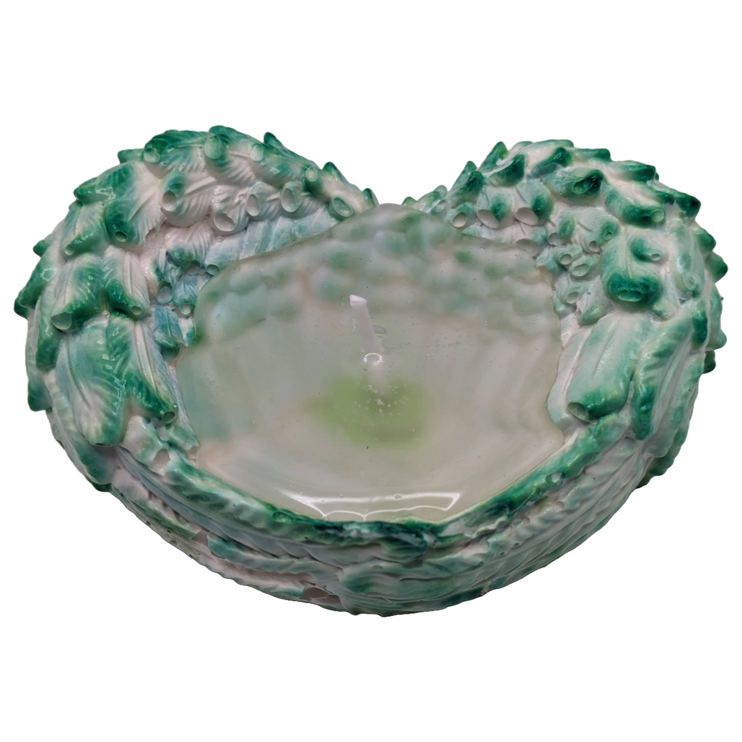 Wings of Love - Angelic Heart Shaped Scented Candle - Tropical Breeze Fragrance - Mood Enhancement - ZenGen USA