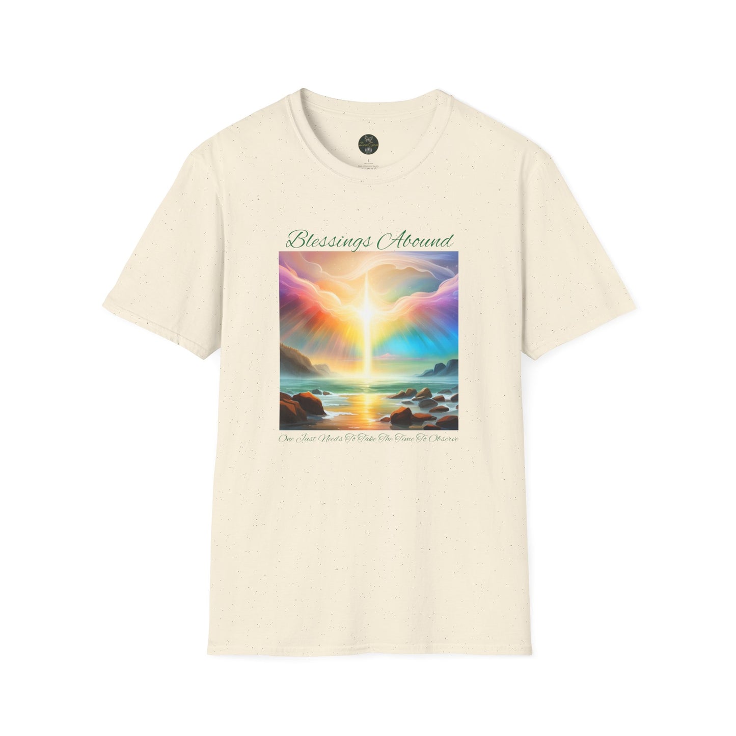 Blessings Abound - Unisex Softstyle T-Shirt - ZenGen USA