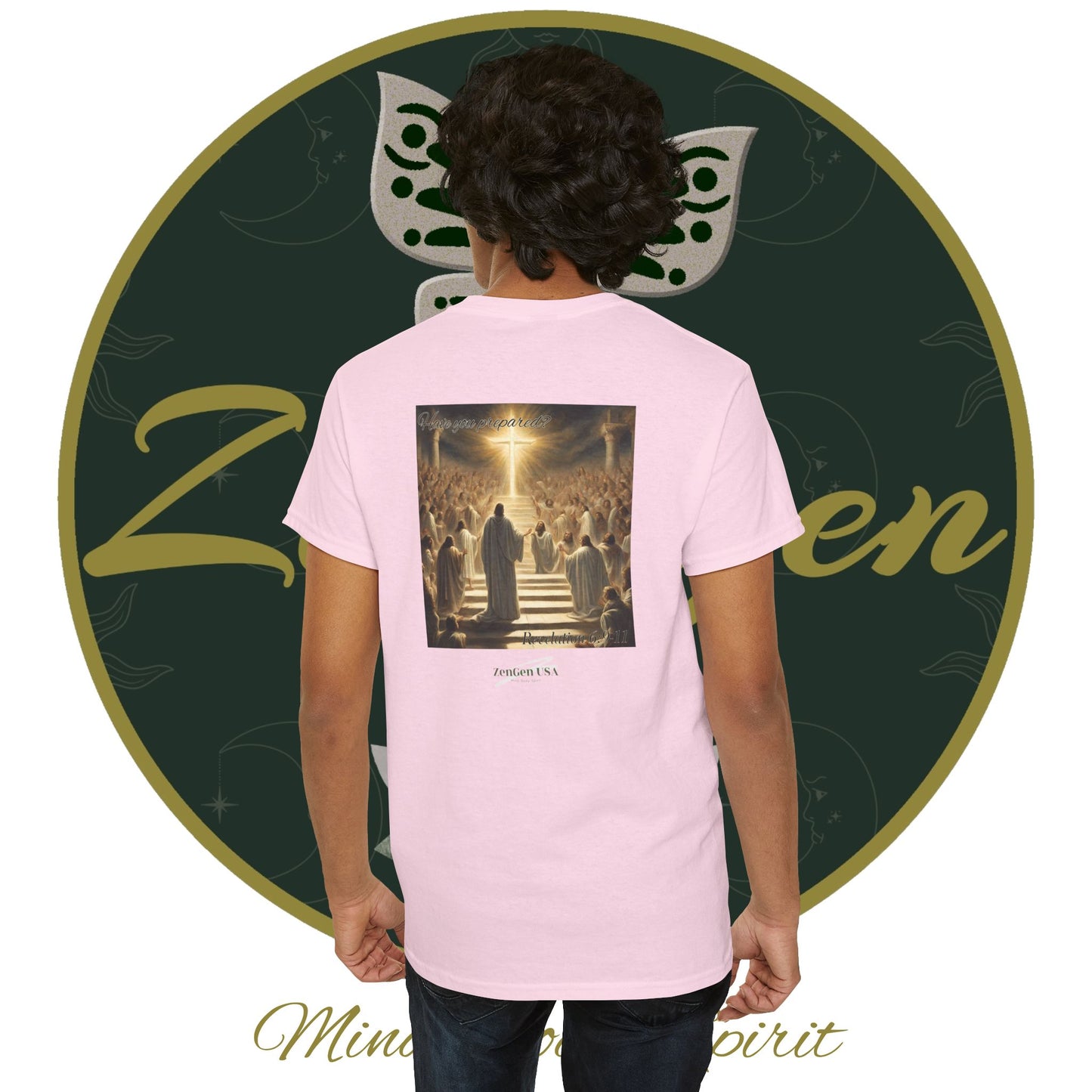 Apocalypse - 5th Seal Revelation 6:9-11 - Unisex Heavy Cotton Tee - Revelation Collection - ZenGen USA - ZenGen USA