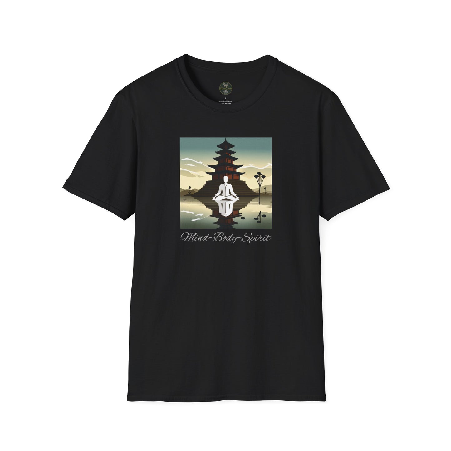Mind-Body-Spirit, Unisex Softstyle T-Shirt - ZenGen USA