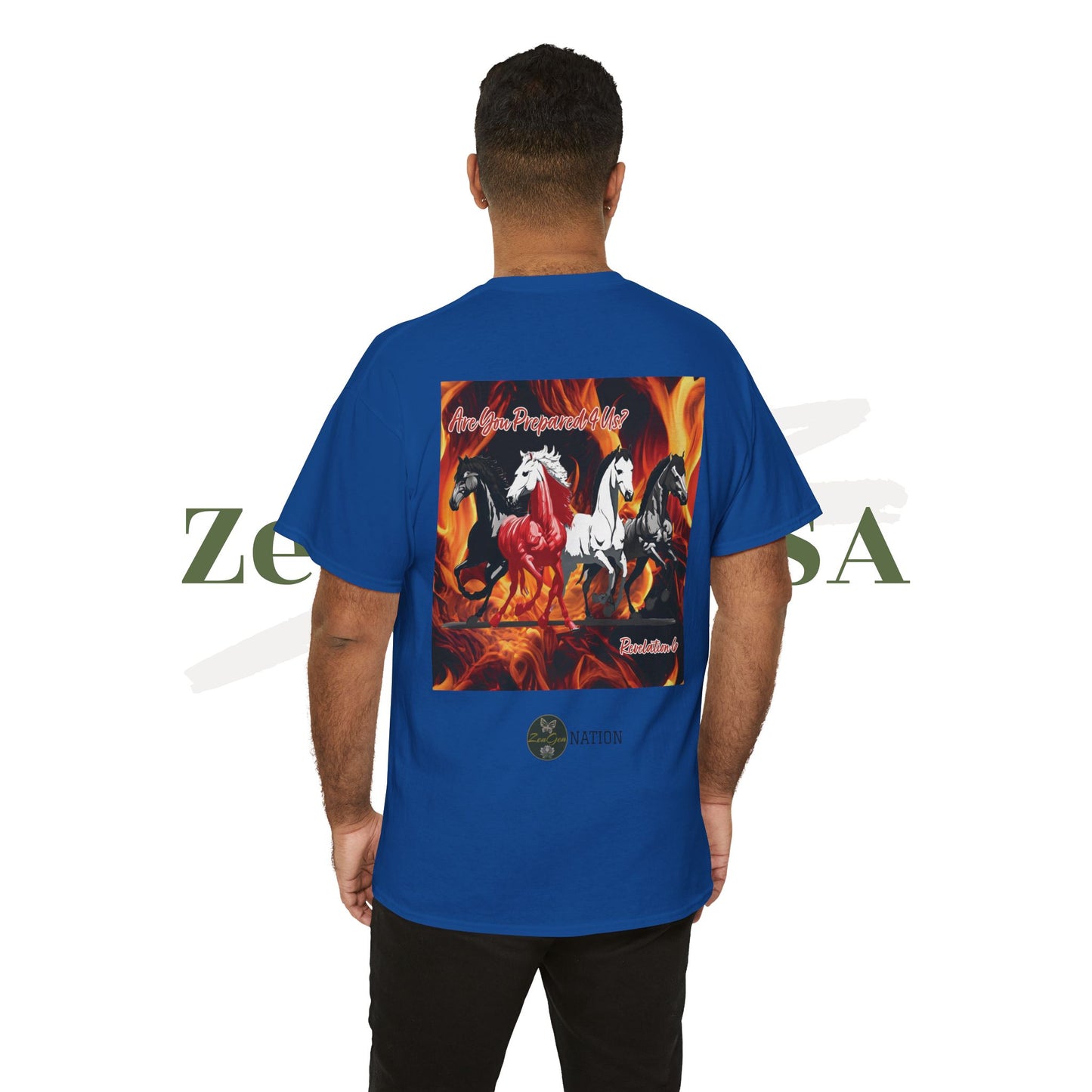 Apocalypse - Are You Prepared? - Unisex Heavy Cotton Tee - ZenGen USA - ZenGen USA