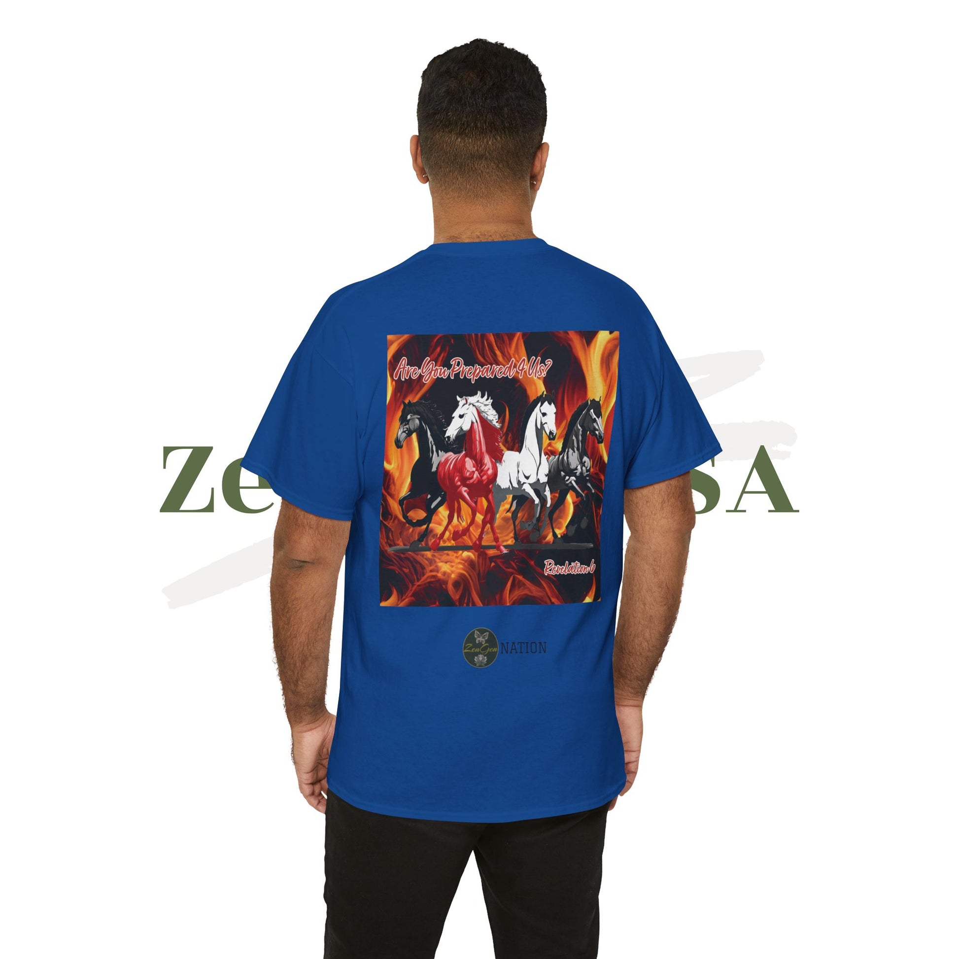 Apocalypse - Are You Prepared? - Unisex Heavy Cotton Tee - ZenGen USA - ZenGen USA
