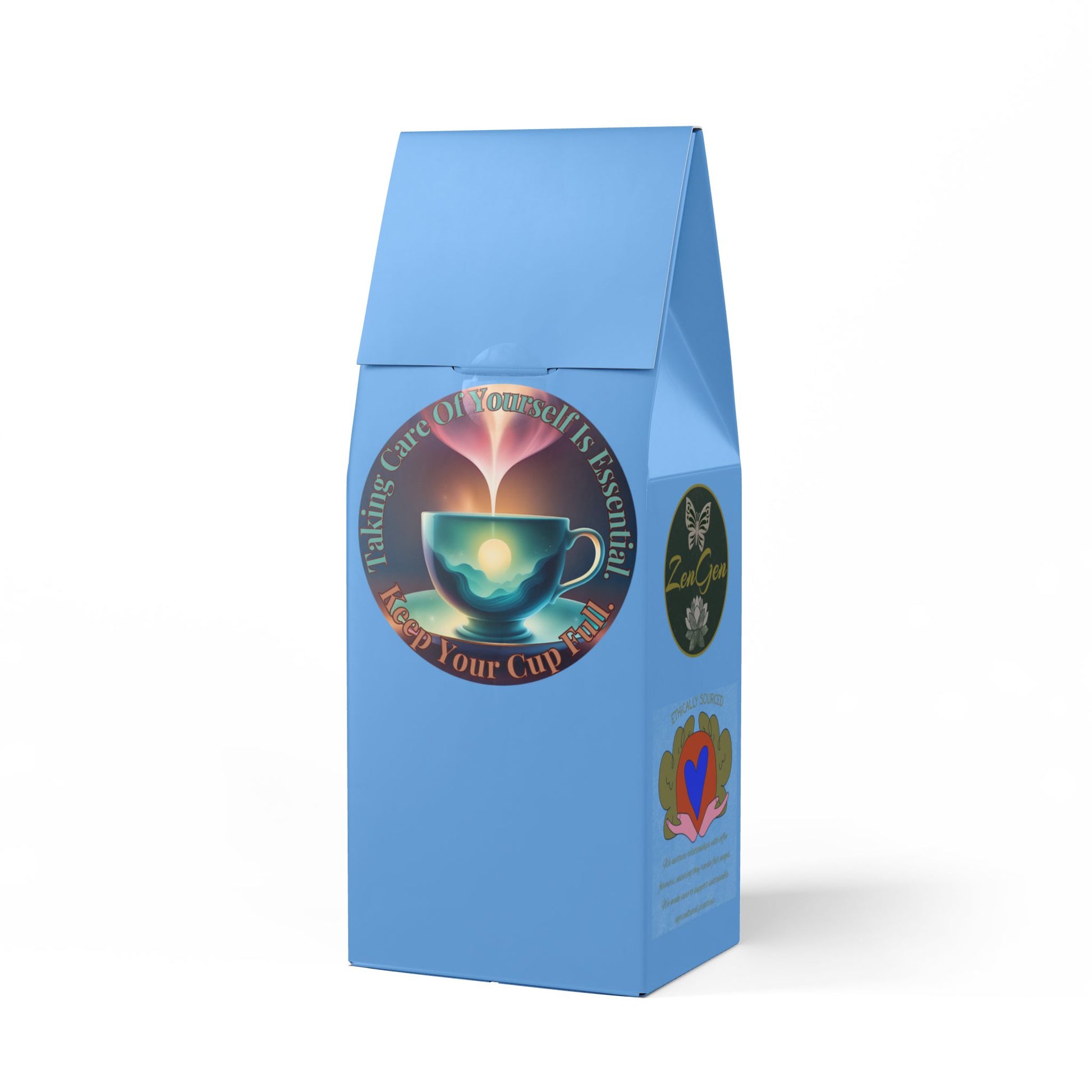 Phoenix Coffee by ZenGen: Artisan Crafted ZenGen Serenity DECAF Coffee Blend (Medium Roast) - ZenGen USA