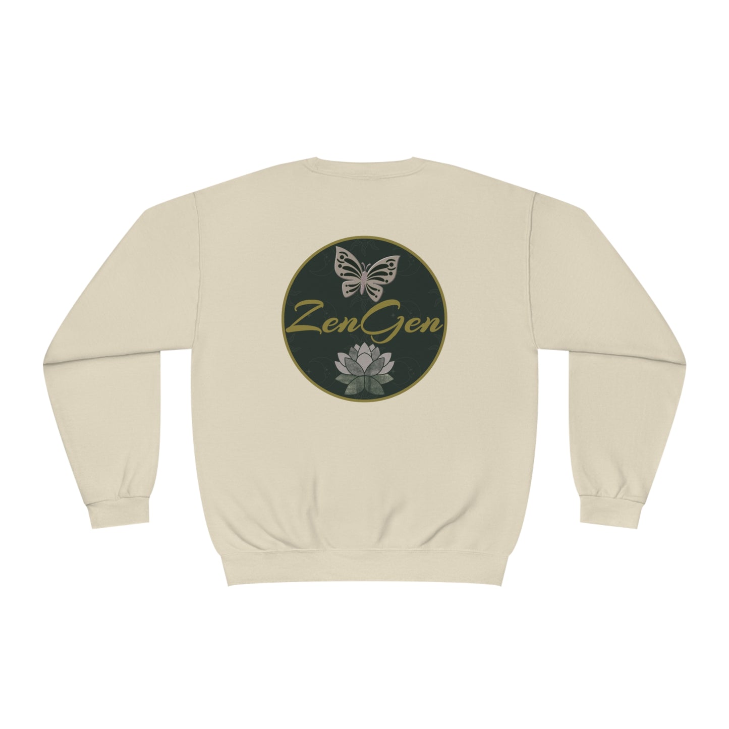 ZenGen Logo Sweatshirt - Unisex NuBlend® Crewneck Sweatshirt - ZenGen USA