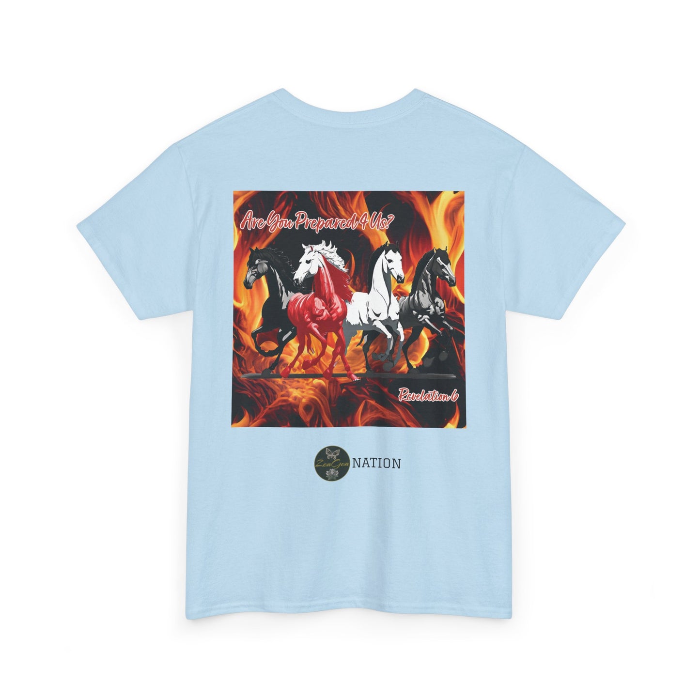 Apocalypse - Are You Prepared? - Unisex Heavy Cotton Tee - ZenGen USA - ZenGen USA