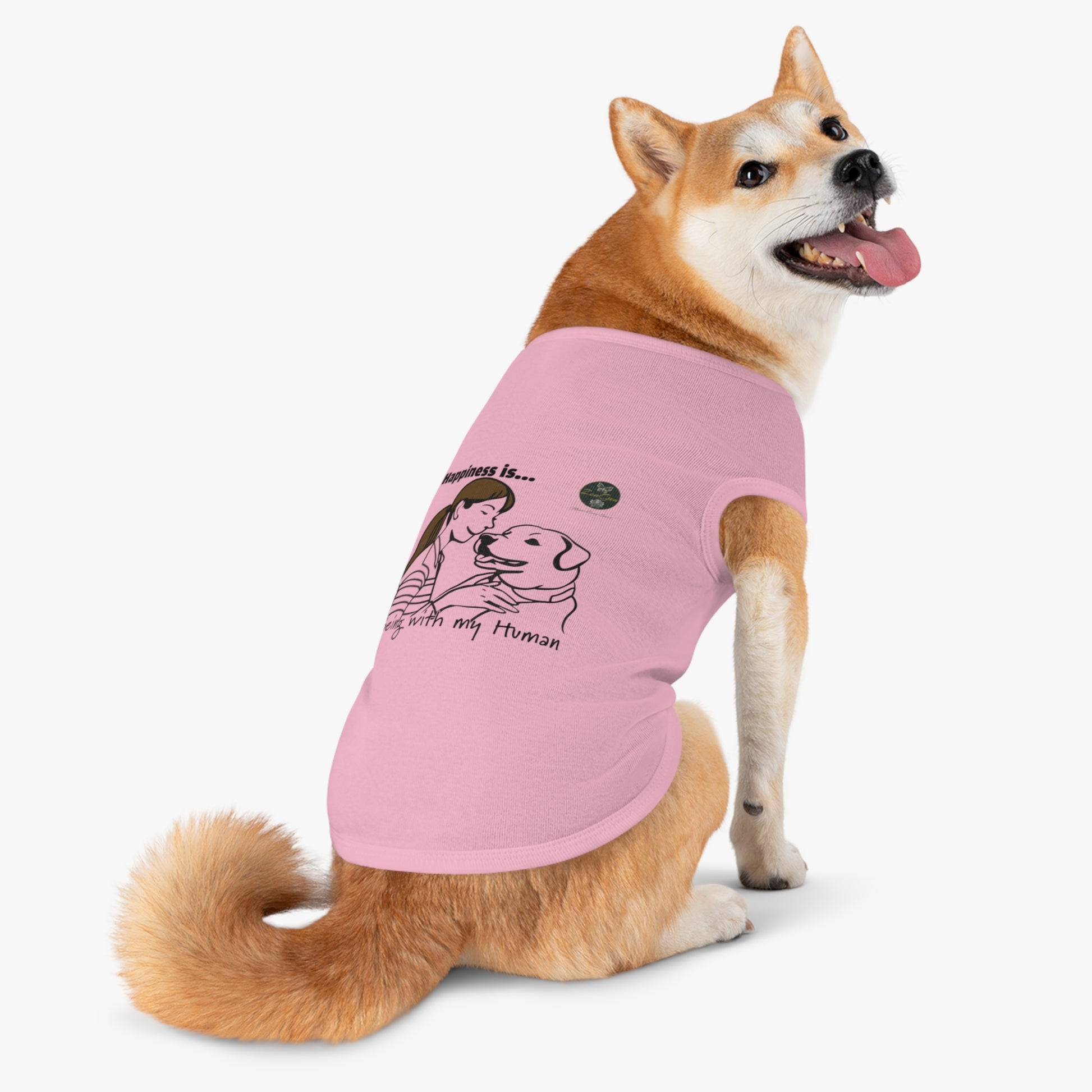 Pet Tank Top - Happiness is... ZenGen Furry Nation - ZenGen USA