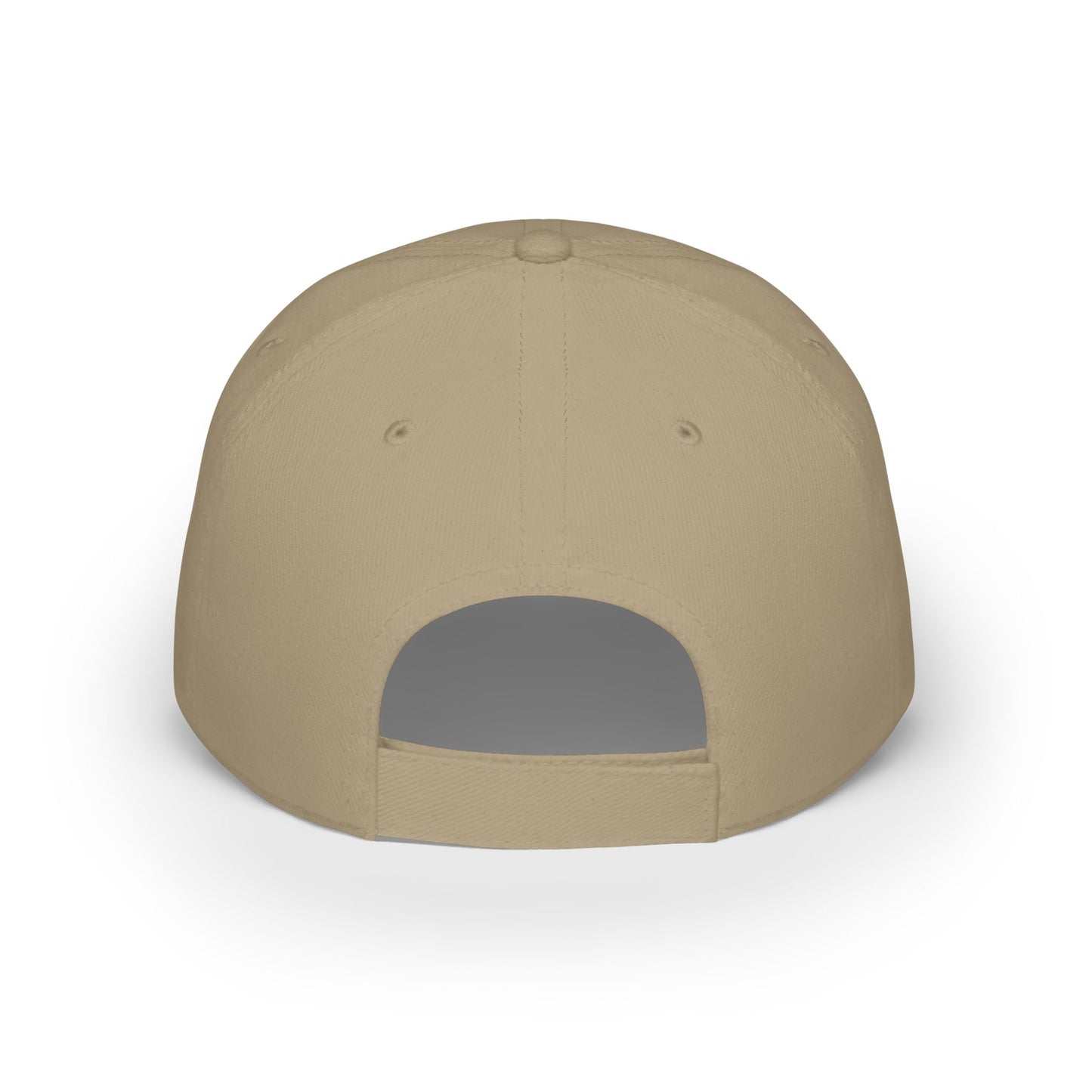 ZenGen Logo Wear - Unisex Low Profile Baseball Cap - White or Khaki - One Size Fits All - ZenGen USA
