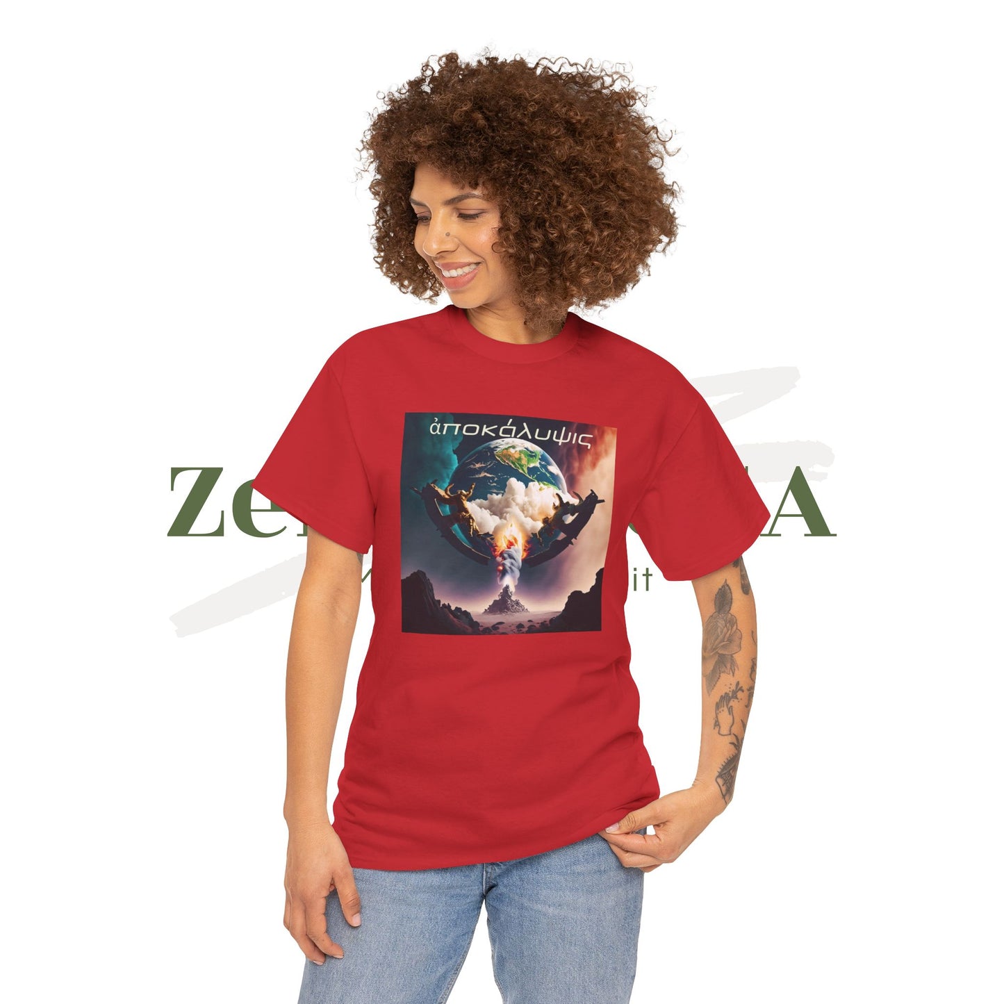 Apocalypse - Are You Prepared? - Unisex Heavy Cotton Tee - ZenGen USA - ZenGen USA