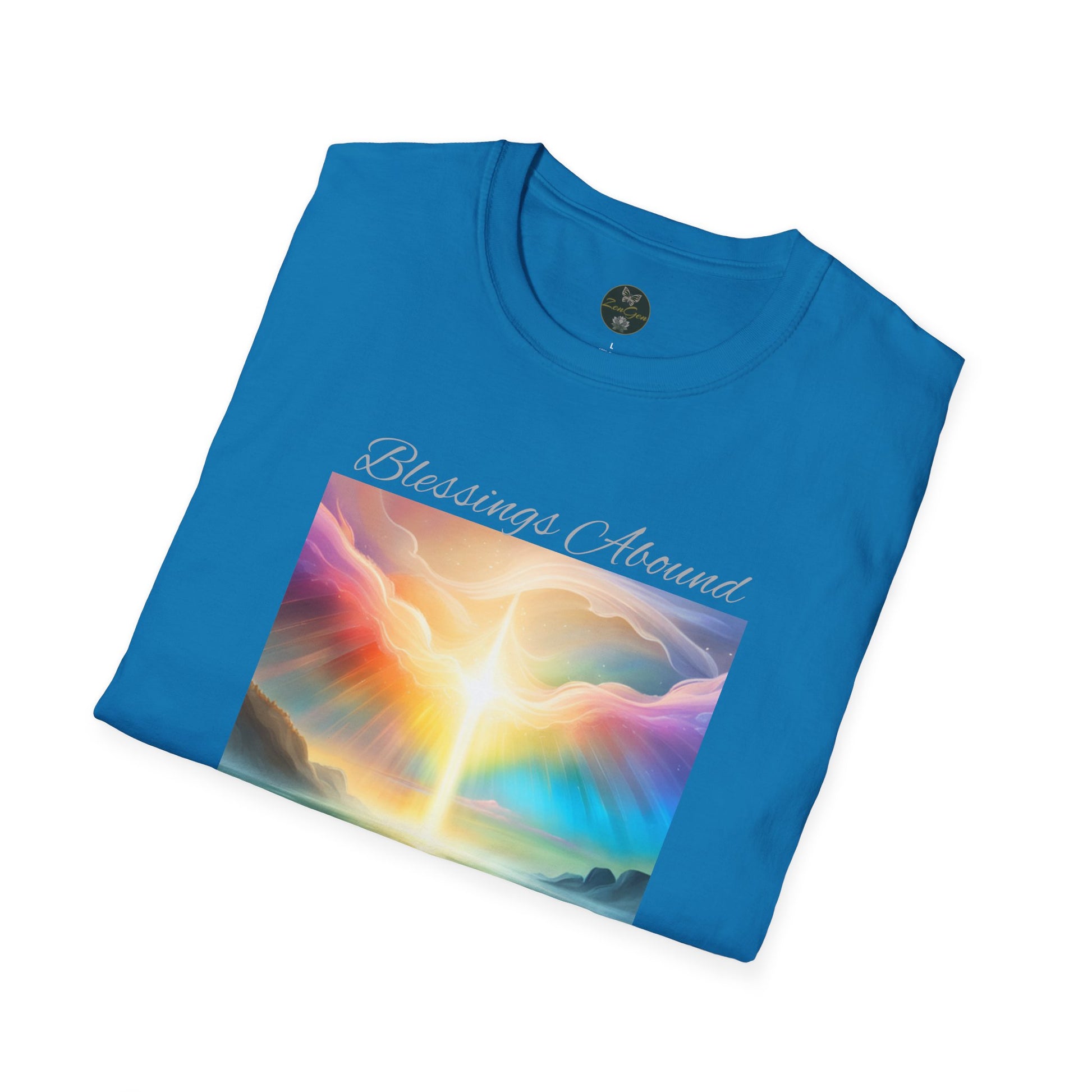 Blessings Abound - Unisex Softstyle T-Shirt - ZenGen USA