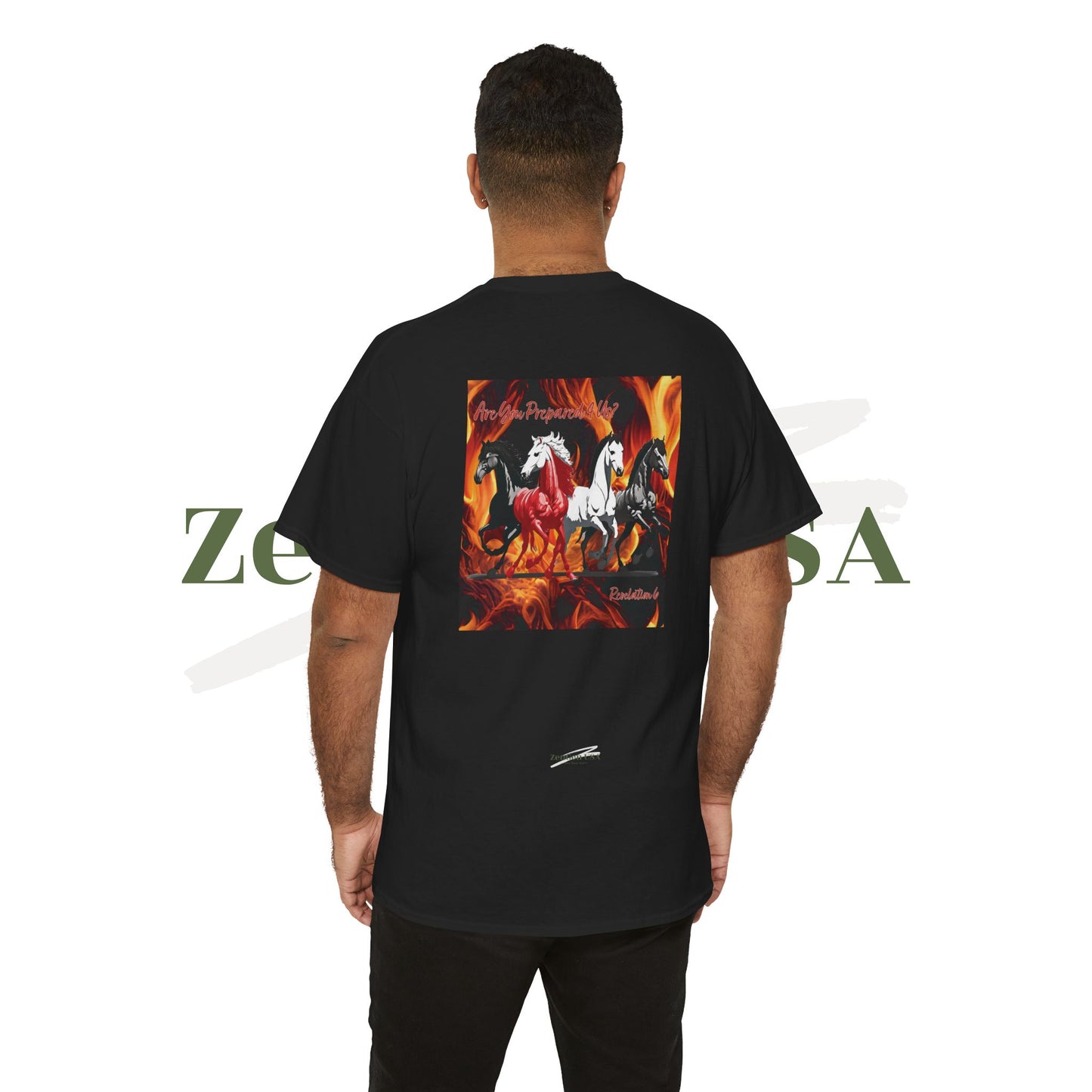 Apocalypse - Are You Prepared? - Unisex Heavy Cotton Tee - ZenGen USA - ZenGen USA