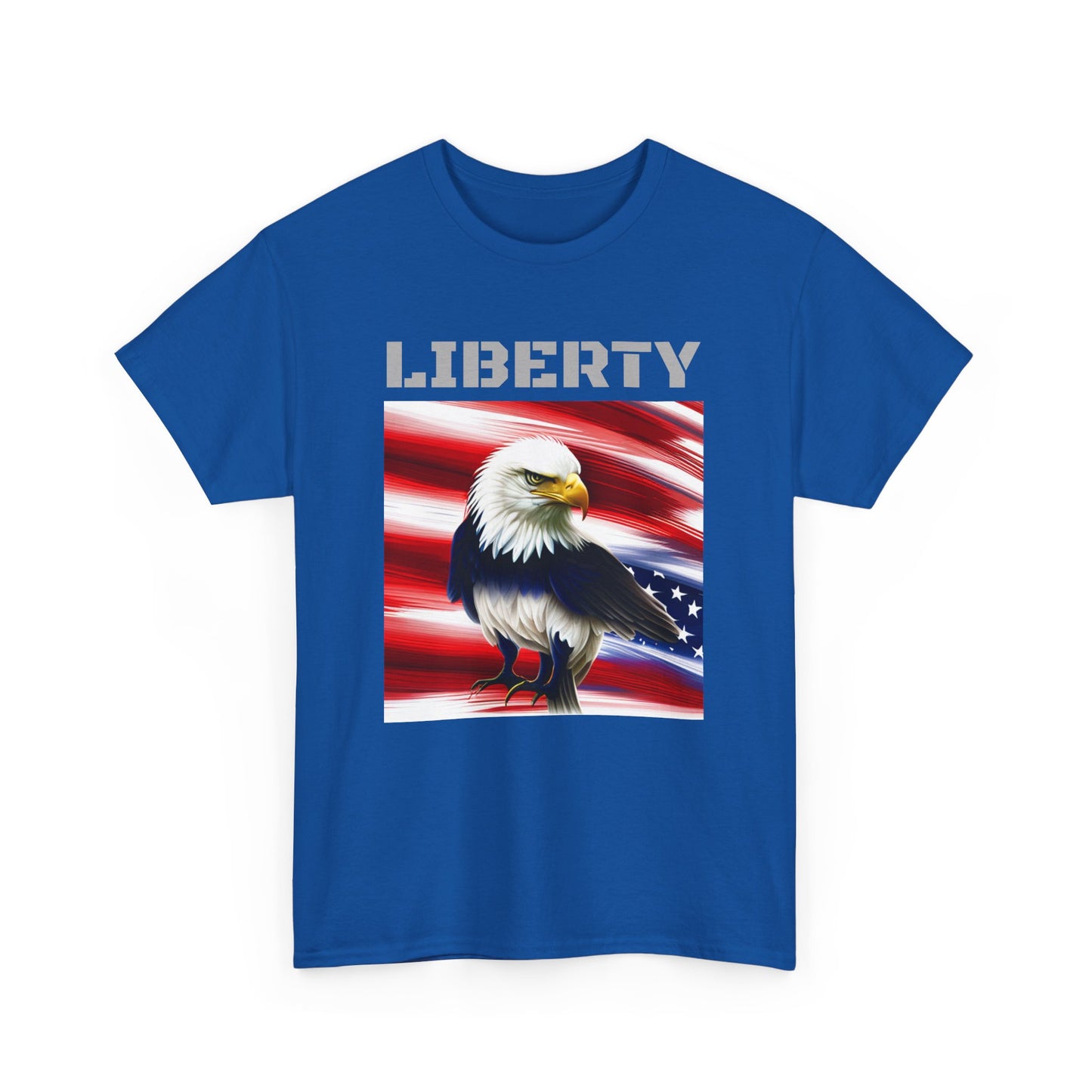 LIBERTY, Living Free - Unisex Heavy Cotton Tee - ZenGen USA - ZenGen USA