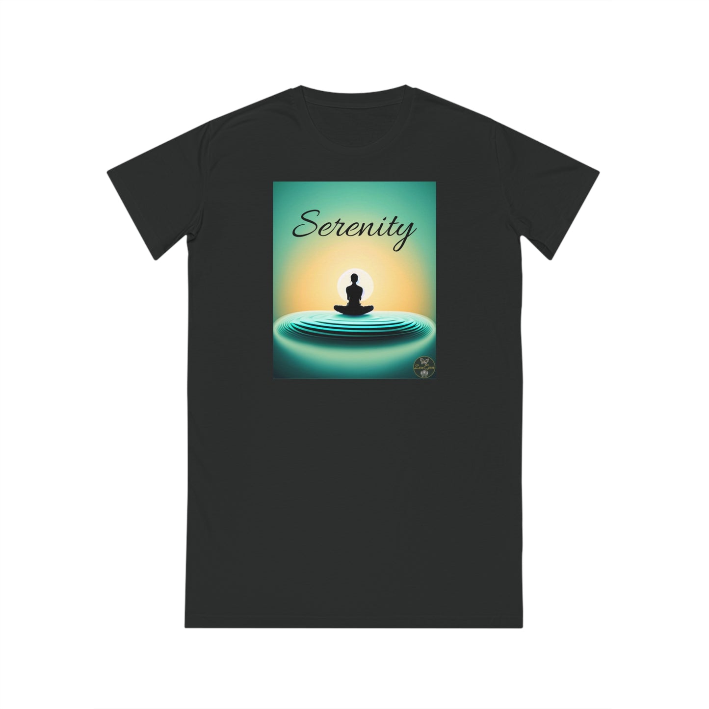 T-Shirt Dress - SERENITY - ZenGen USA - ZenGen USA
