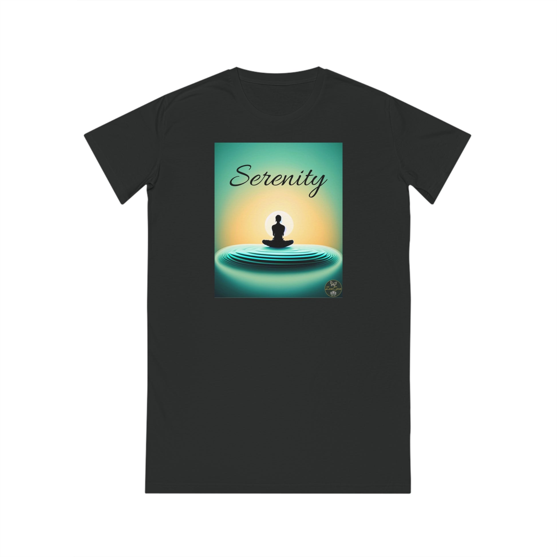 T-Shirt Dress - SERENITY - ZenGen USA - ZenGen USA