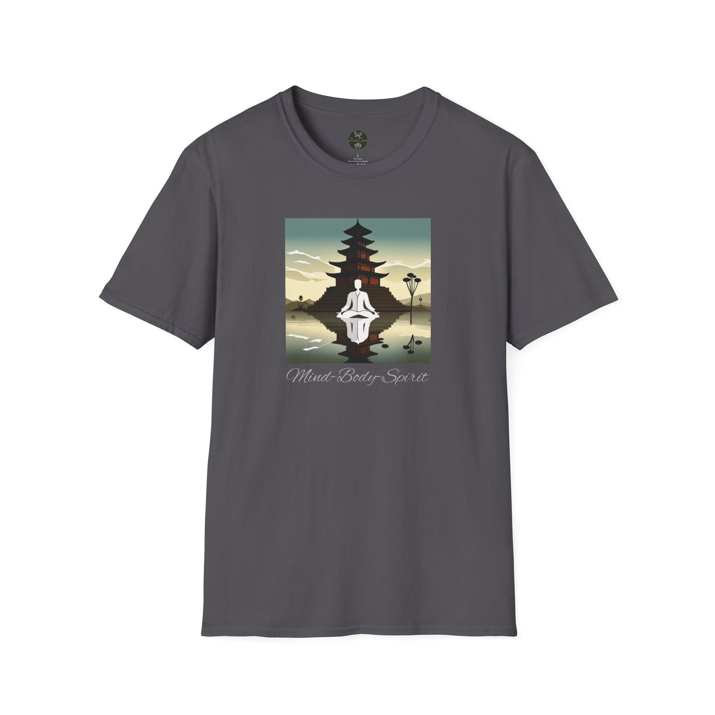 Mind-Body-Spirit, Unisex Softstyle T-Shirt - ZenGen USA