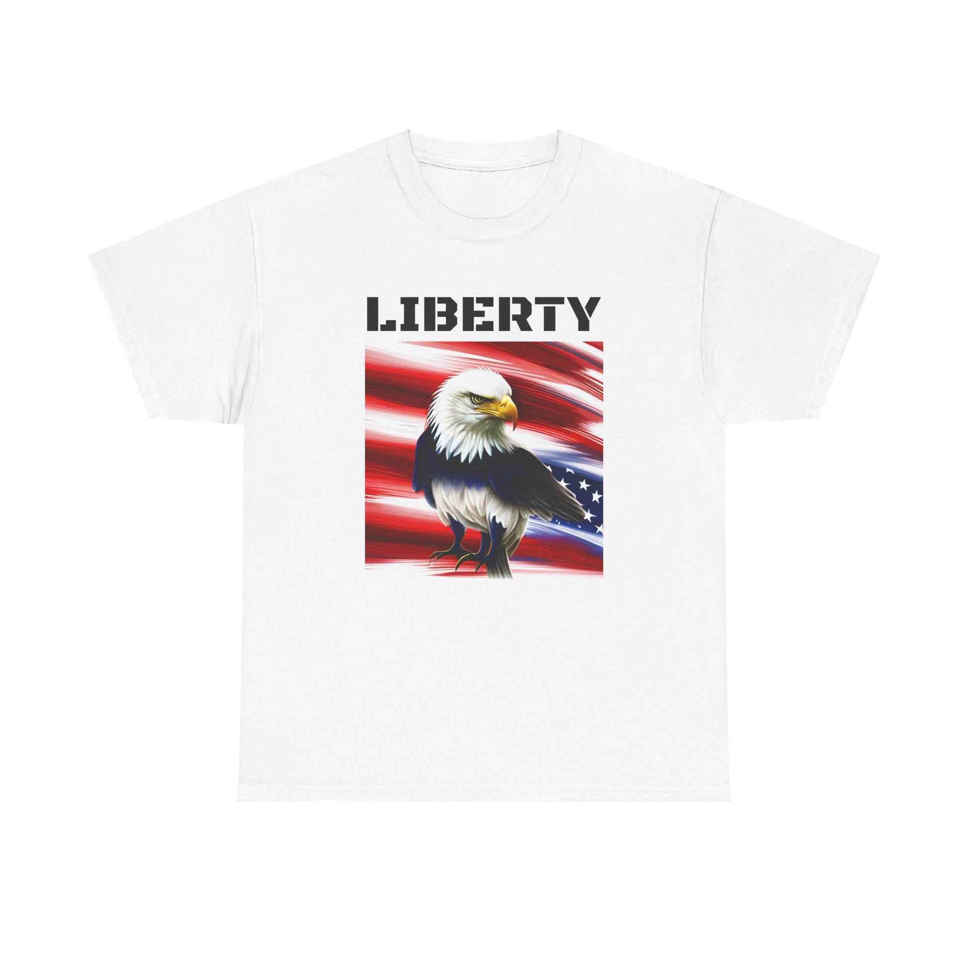 LIBERTY, Living Free - Unisex Heavy Cotton Tee - ZenGen USA - ZenGen USA