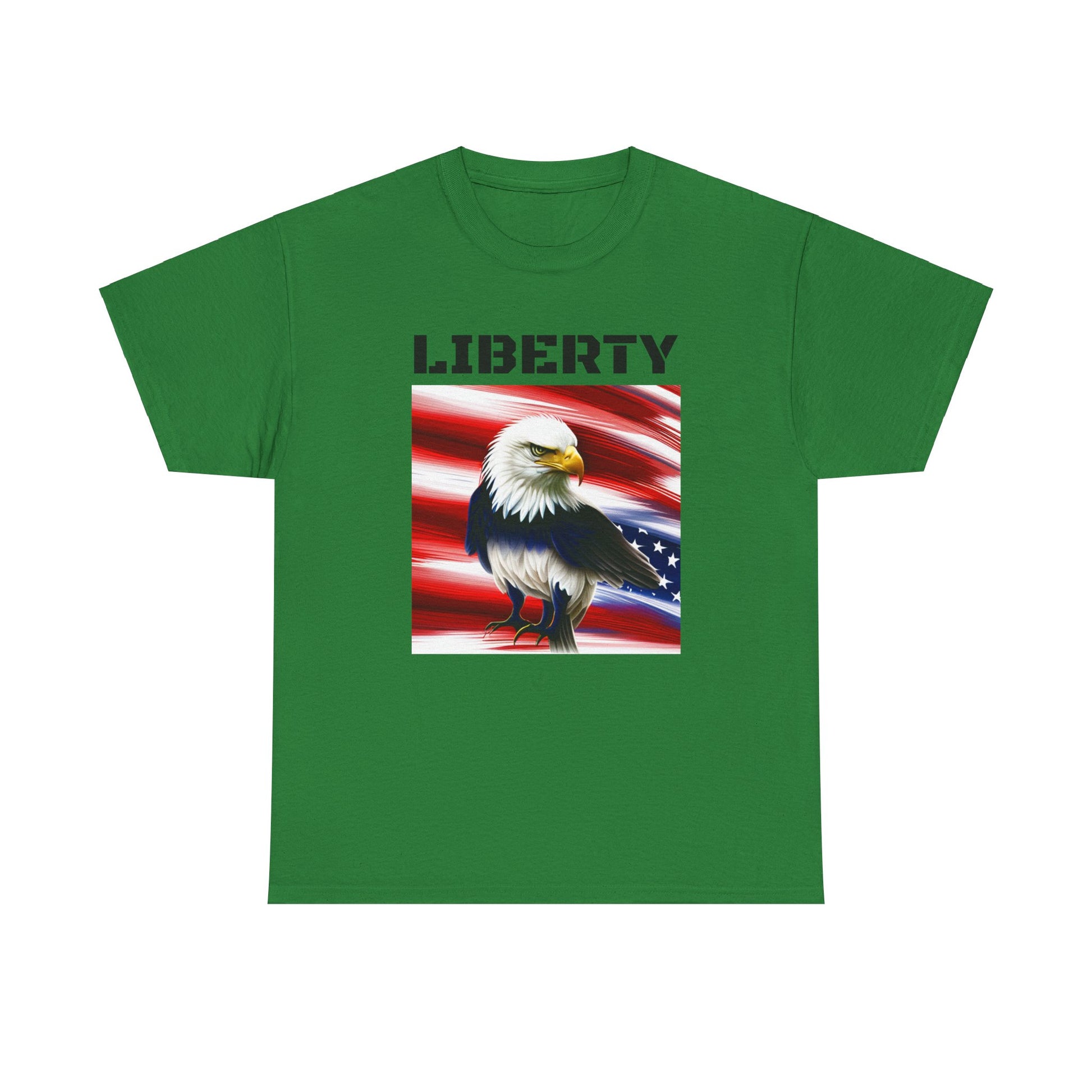 LIBERTY, Living Free - Unisex Heavy Cotton Tee - ZenGen USA - ZenGen USA