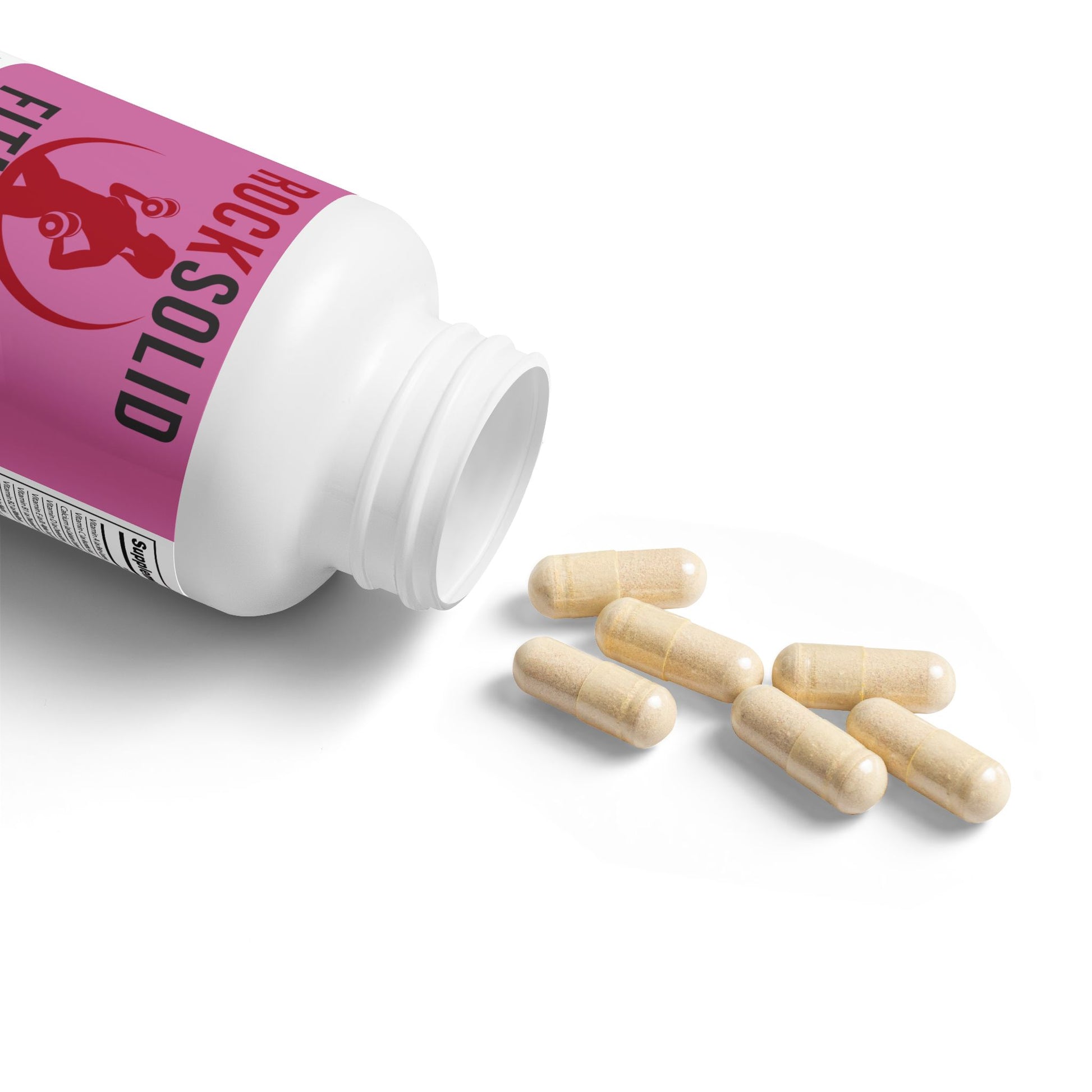 RockSolid Fitness Multivitamin for Women Supplement (60 Capsules) - ZenGen USA