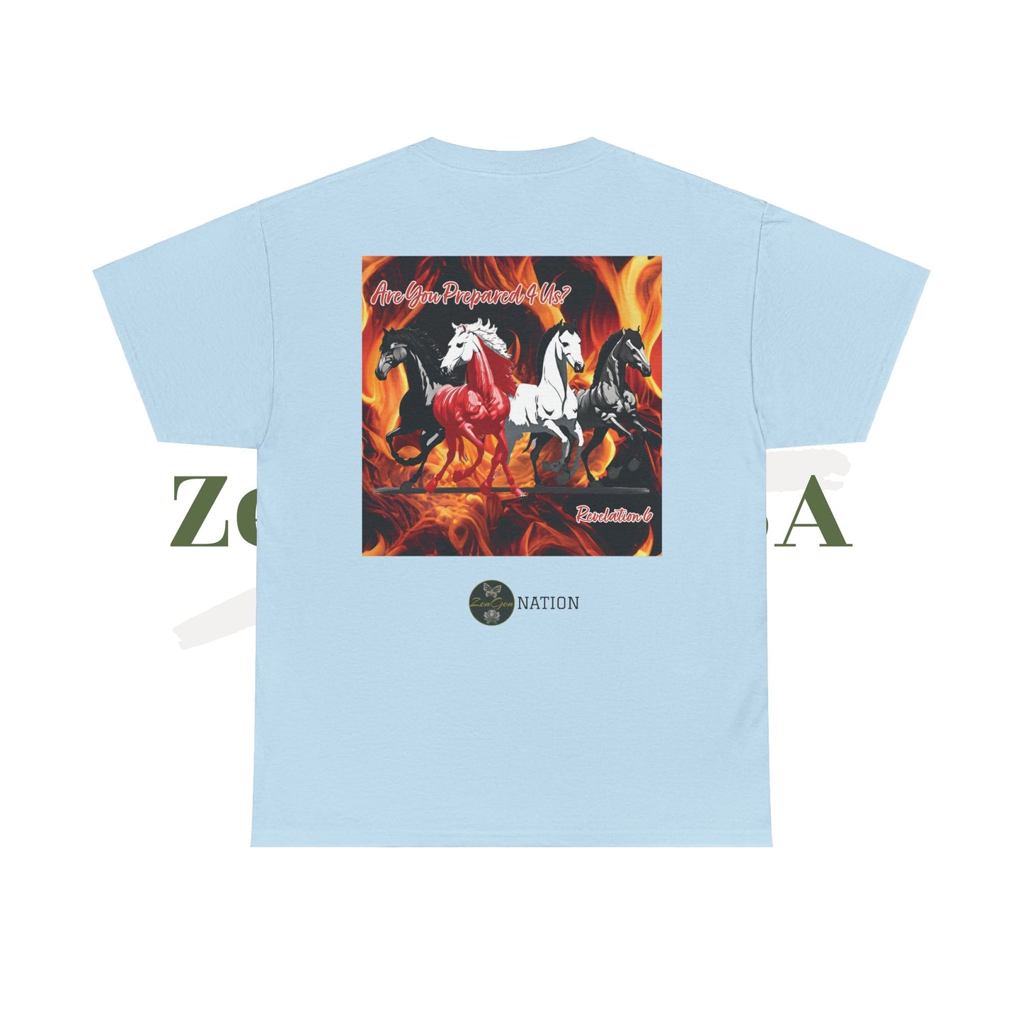 Apocalypse - Are You Prepared? - Unisex Heavy Cotton Tee - ZenGen USA - ZenGen USA