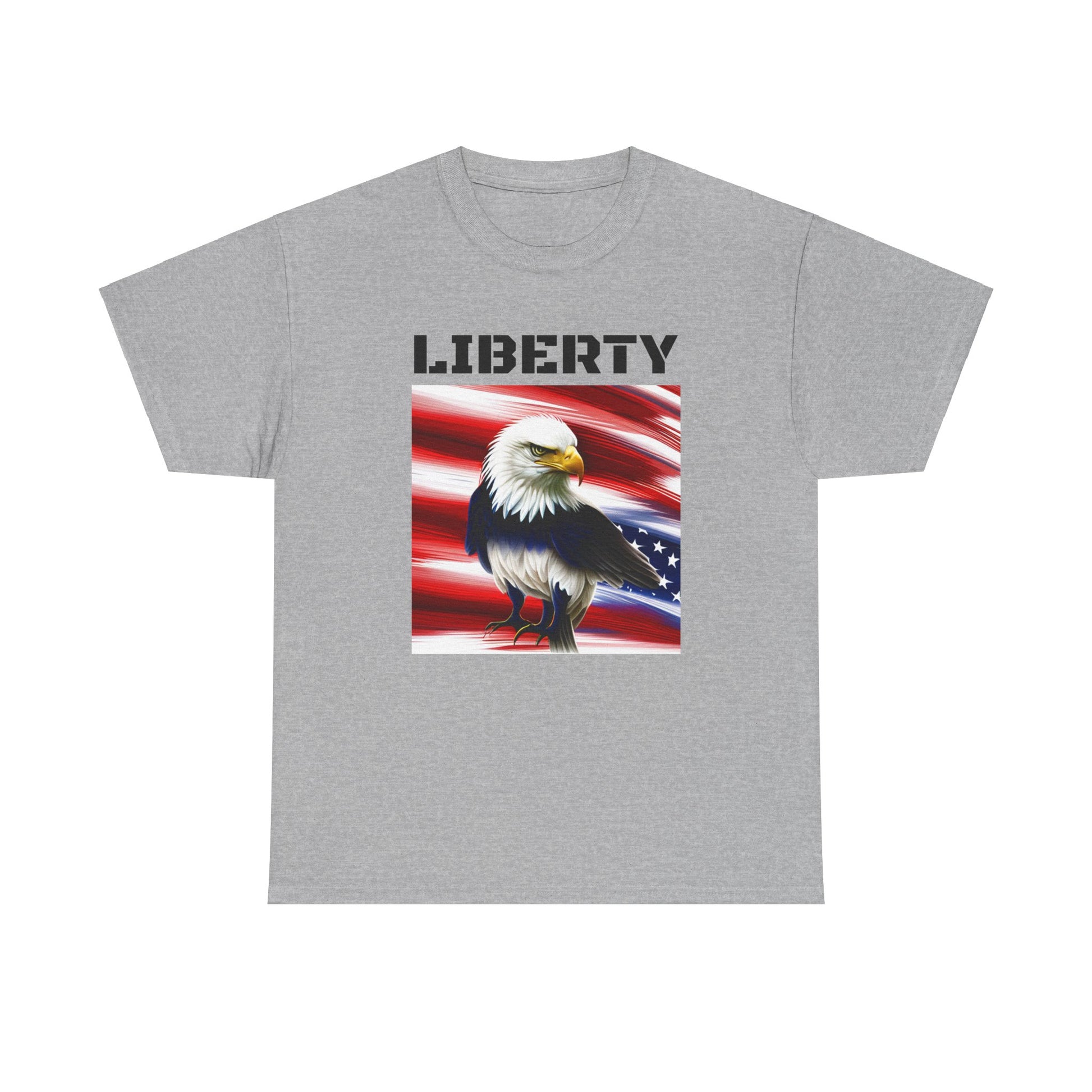 LIBERTY, Living Free - Unisex Heavy Cotton Tee - ZenGen USA - ZenGen USA
