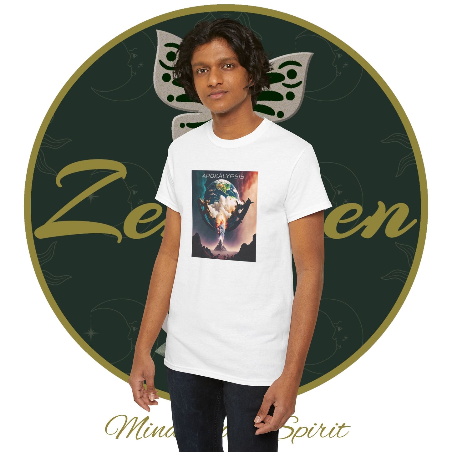 Apocalypse - 5th Seal Revelation 6:9-11 - Unisex Heavy Cotton Tee - Revelation Collection - ZenGen USA - ZenGen USA