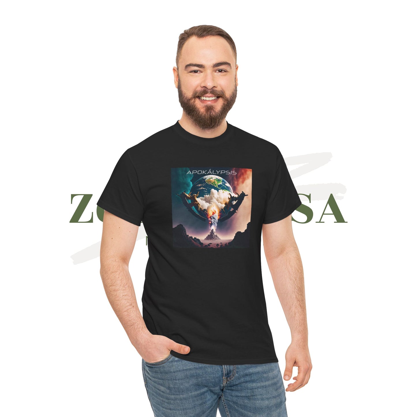 Apocalypse - Are You Prepared? - Unisex Heavy Cotton Tee - ZenGen USA - ZenGen USA