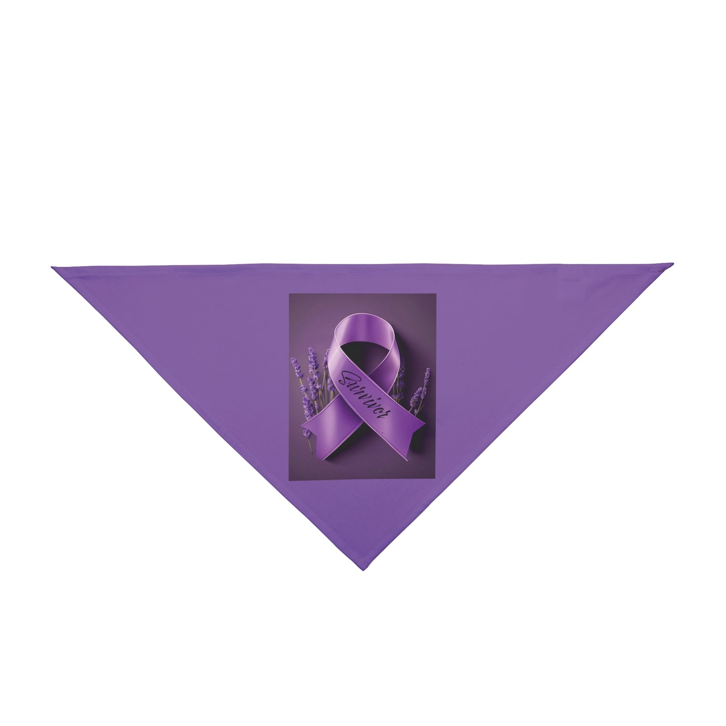 Cancer Survivor - Pet Bandana - Furry Nation - ZenGen USA