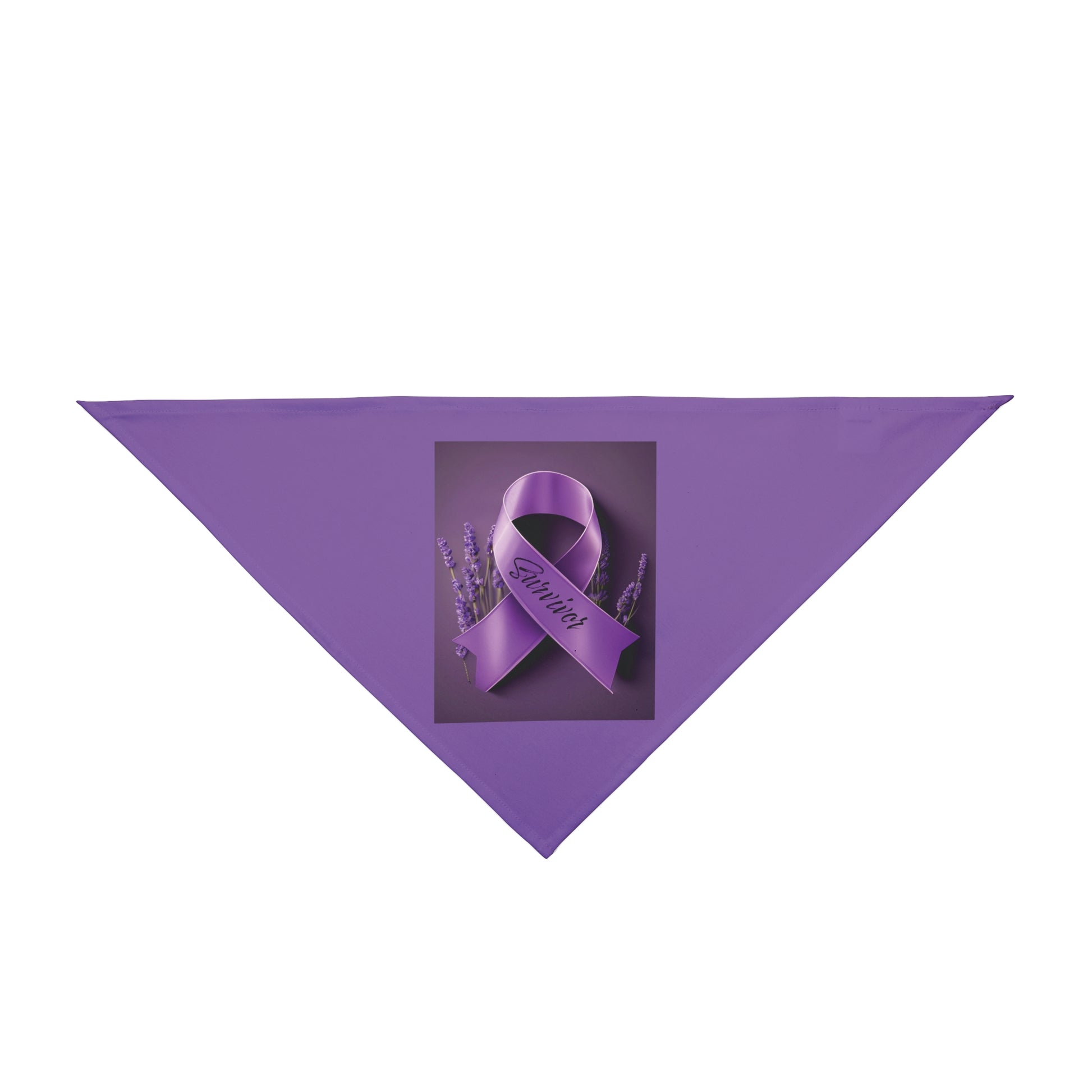 Cancer Survivor - Pet Bandana - Furry Nation - ZenGen USA