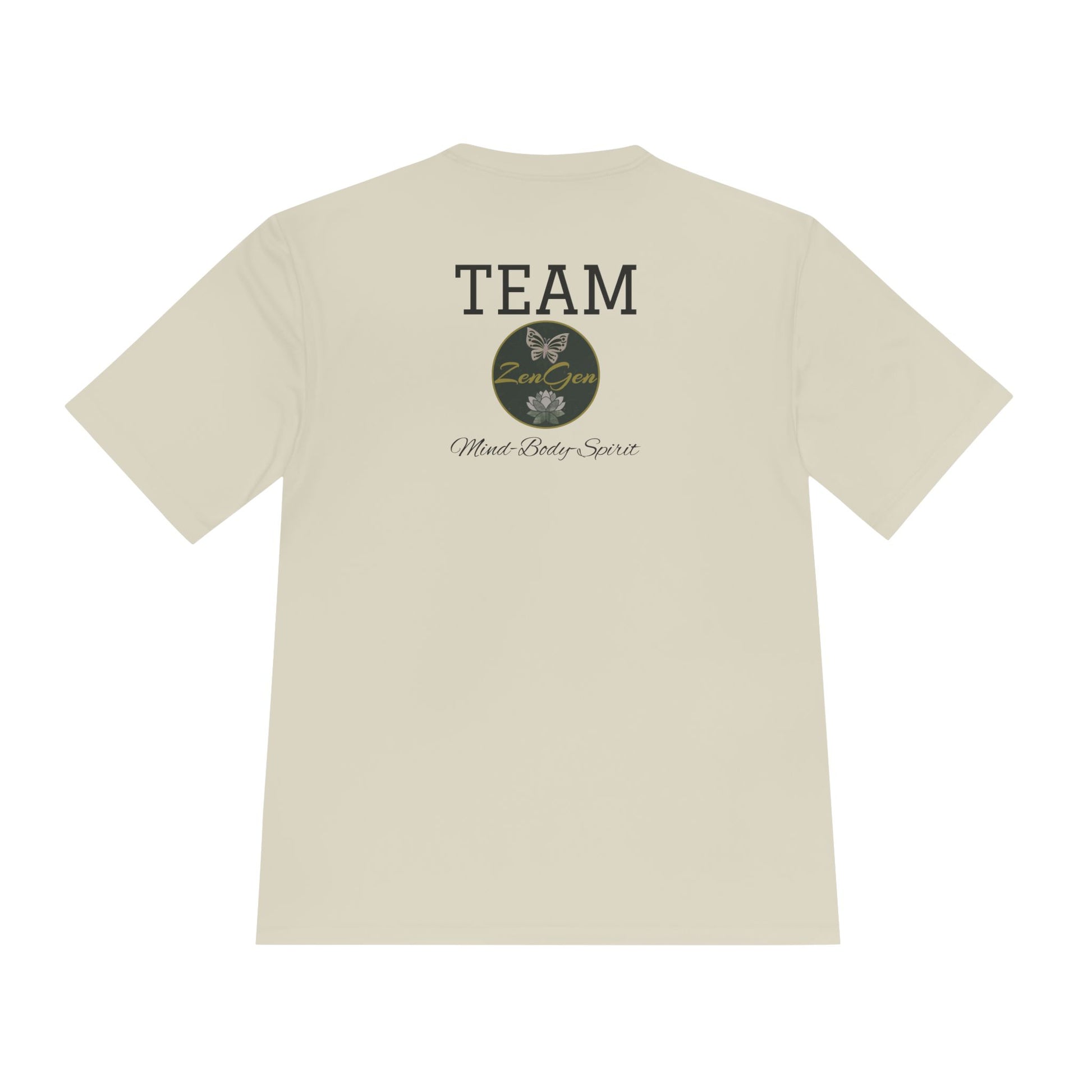 Unisex Moisture Wicking Tee - ROCK SOLID, Believe & Achieve! - ZenGen USA - ZenGen USA