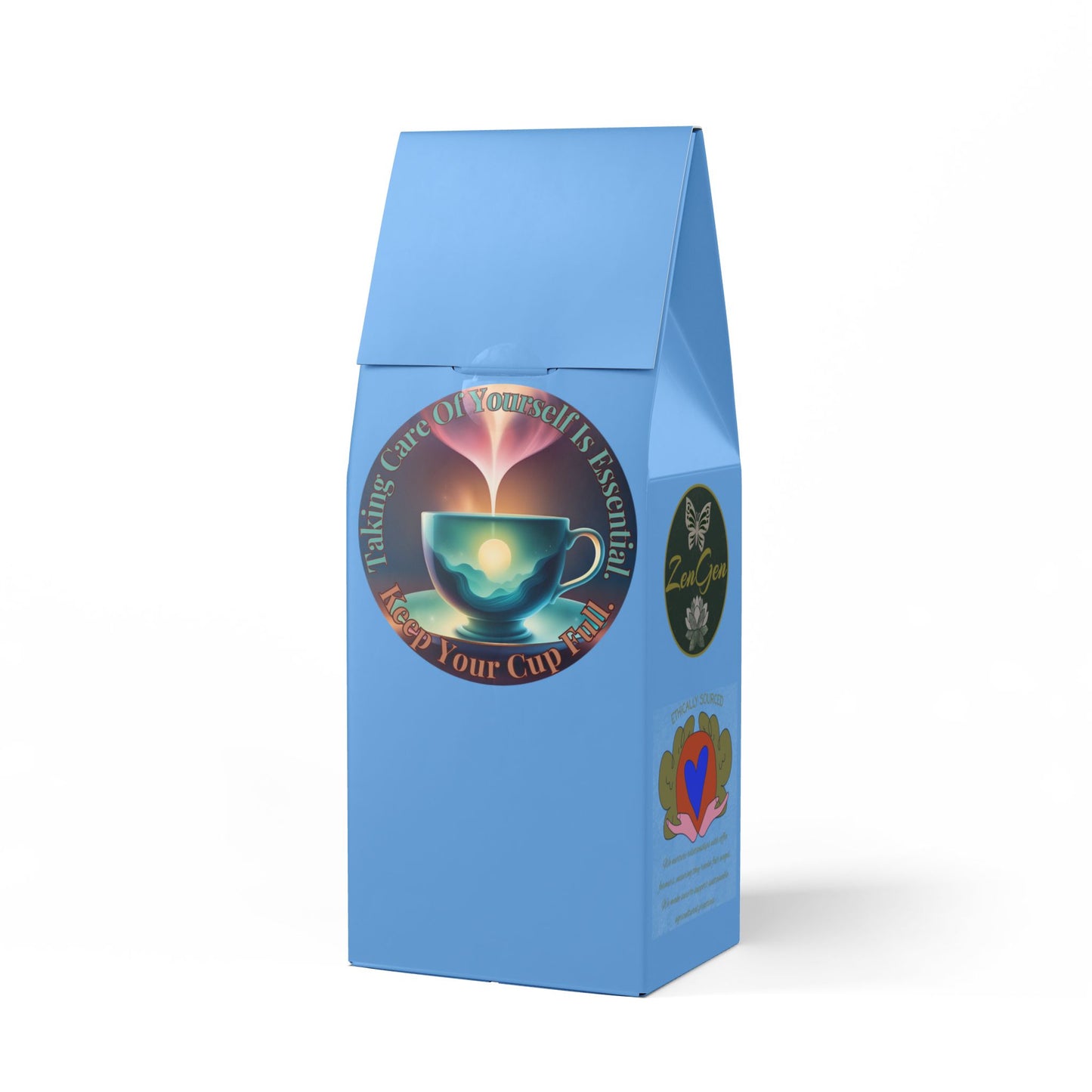 Phoenix Coffee by ZenGen: Artisan Crafted ZenGen Serenity DECAF Coffee Blend (Medium Roast) - ZenGen USA