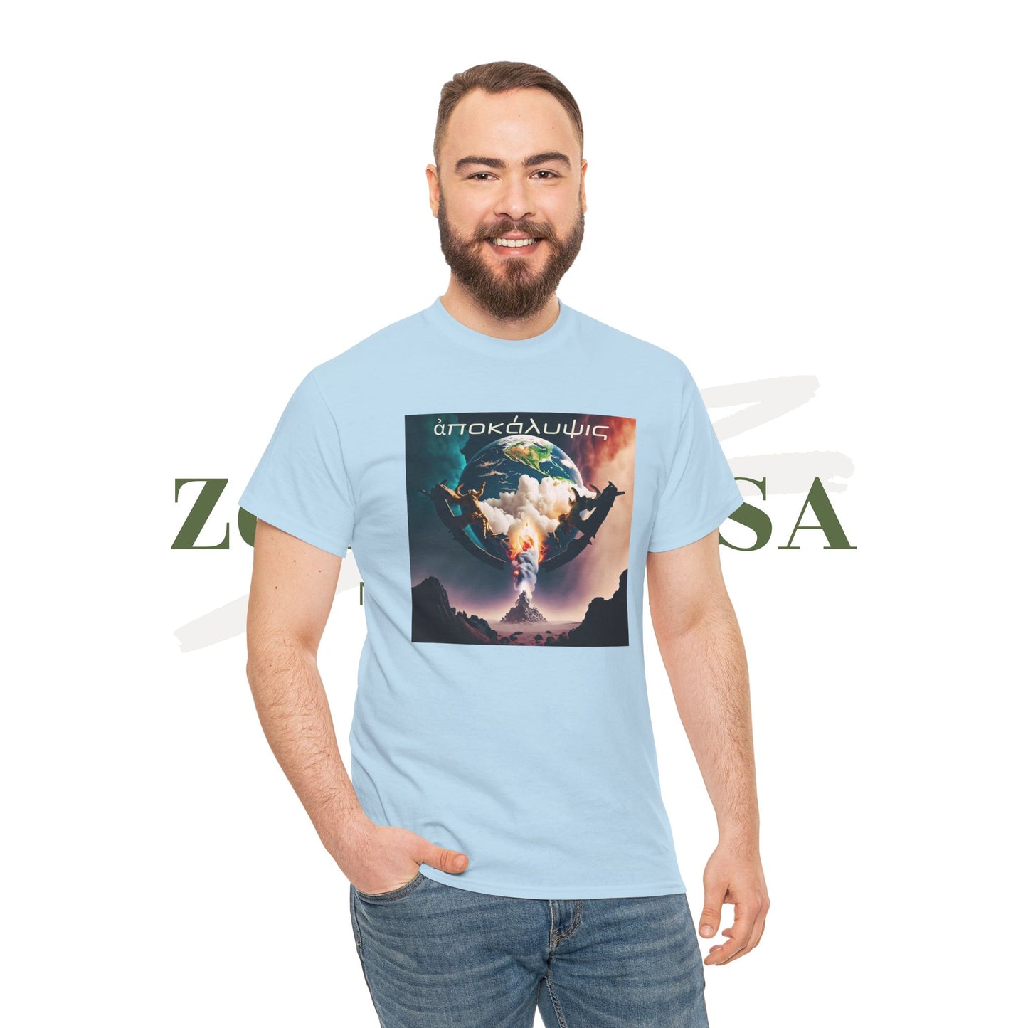 Apocalypse - Are You Prepared? - Unisex Heavy Cotton Tee - ZenGen USA - ZenGen USA