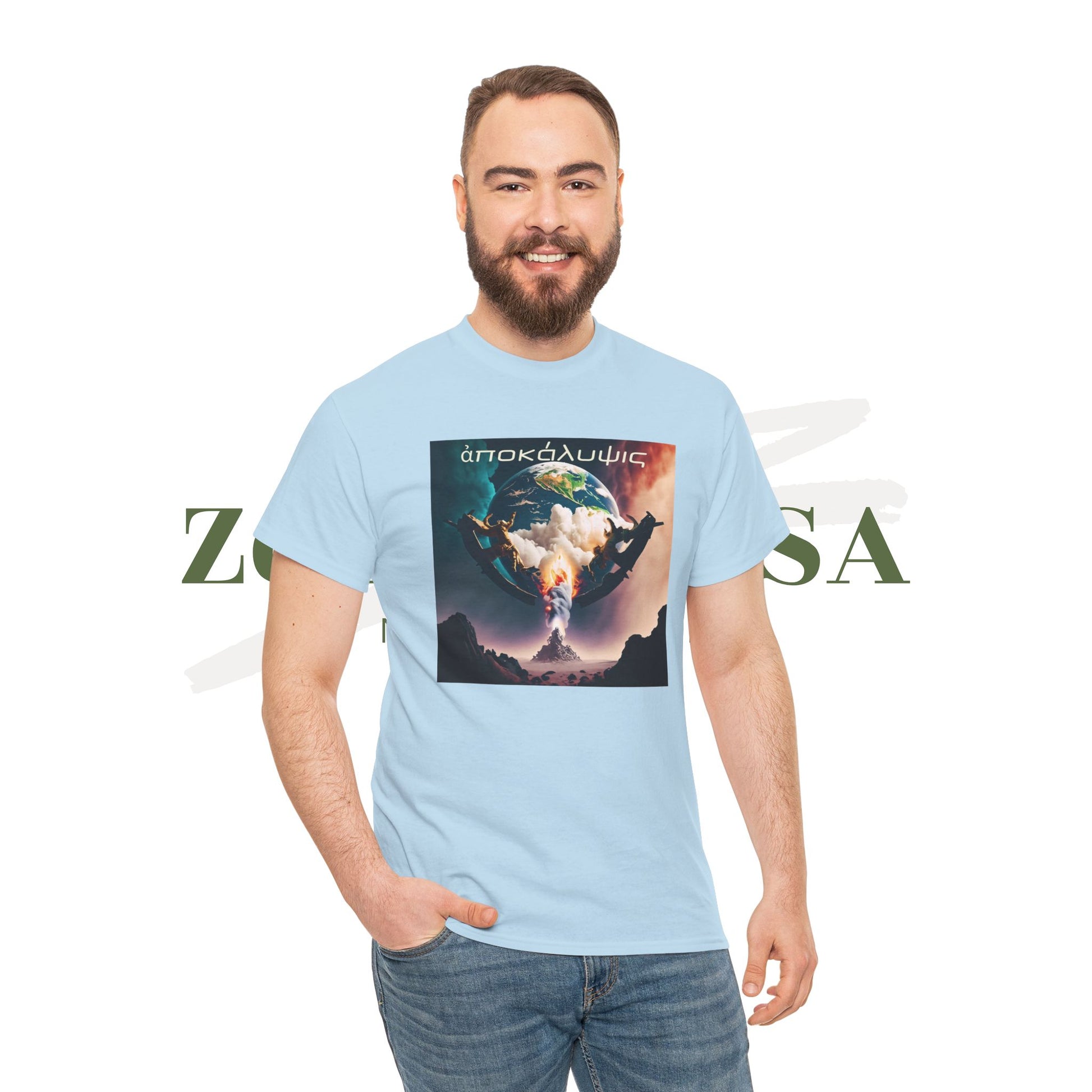 Apocalypse - Are You Prepared? - Unisex Heavy Cotton Tee - ZenGen USA - ZenGen USA