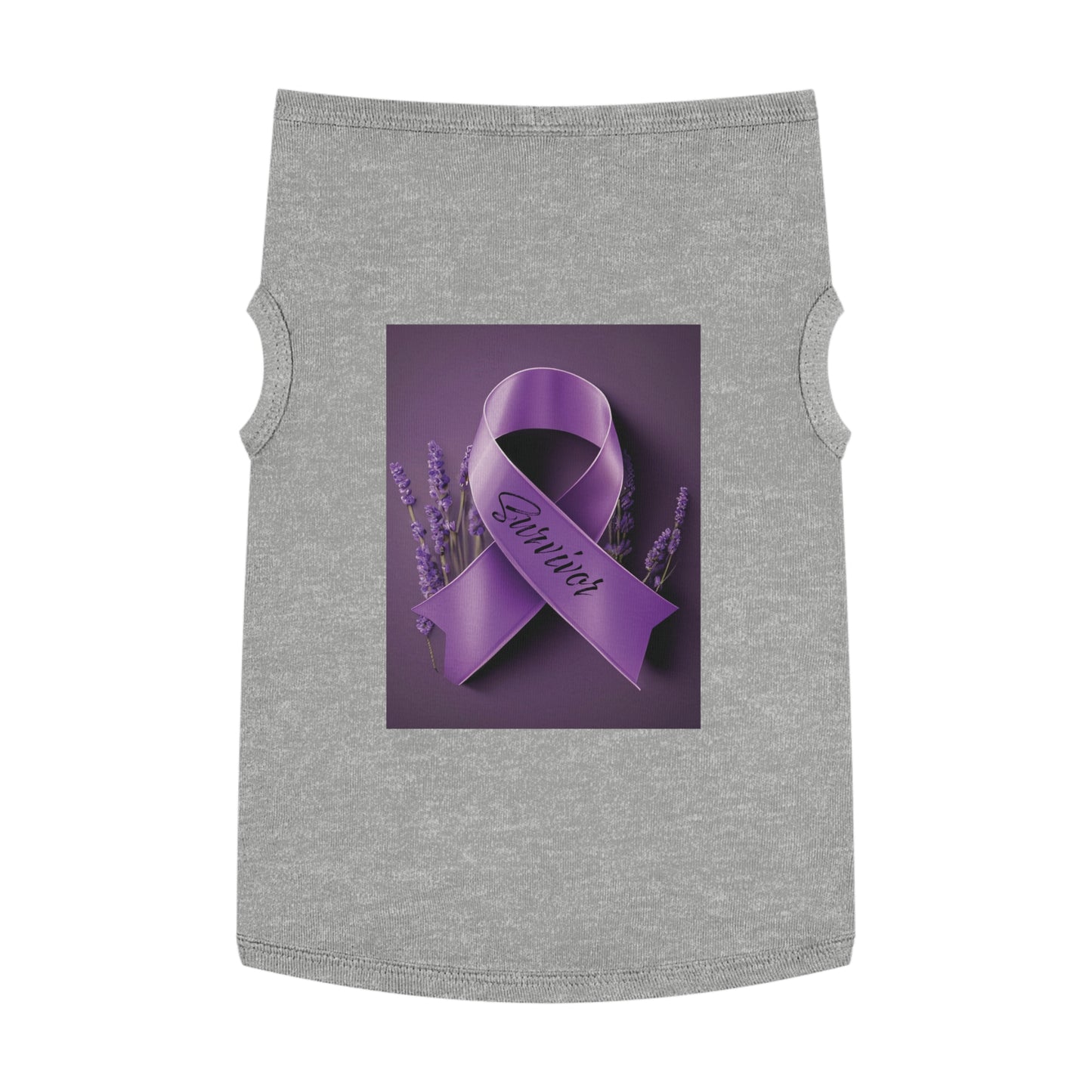 Cancer Survivor - Pet Tank Top - Furry Nation - ZenGen USA