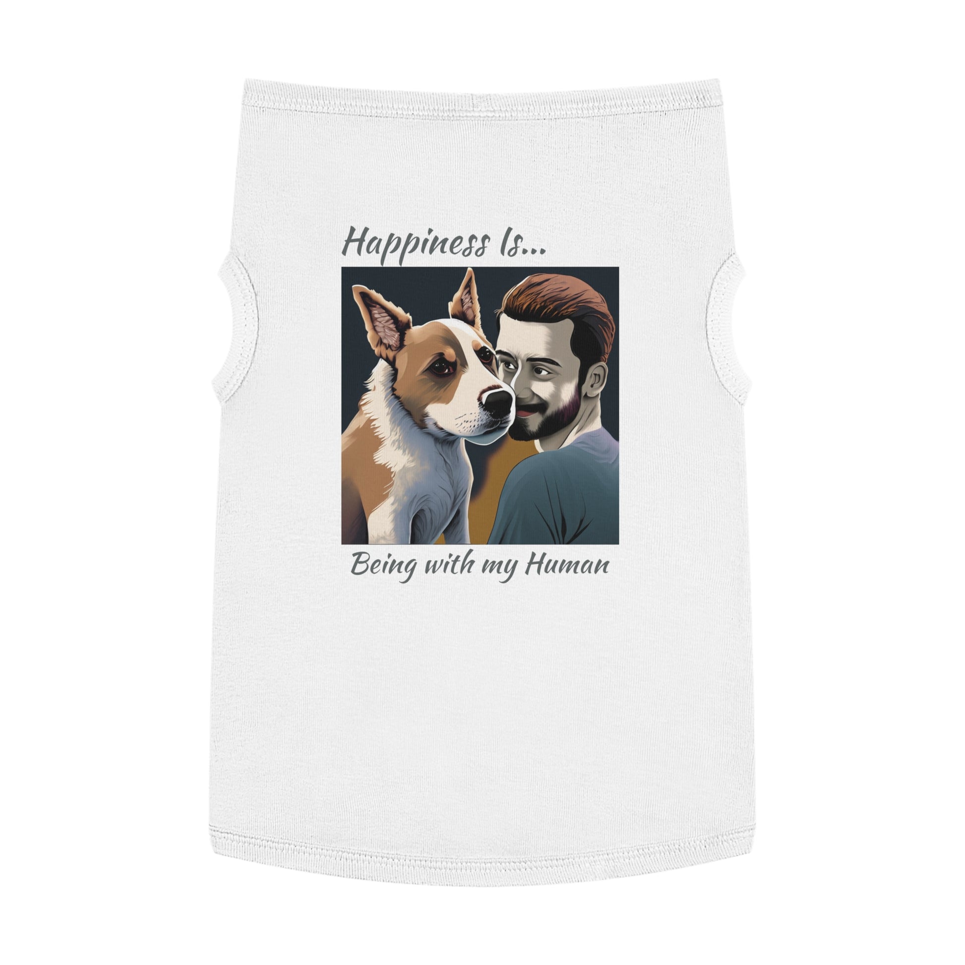 Pet Tank Top Doggy - Happiness is... ZenGen Furry Nation - ZenGen USA