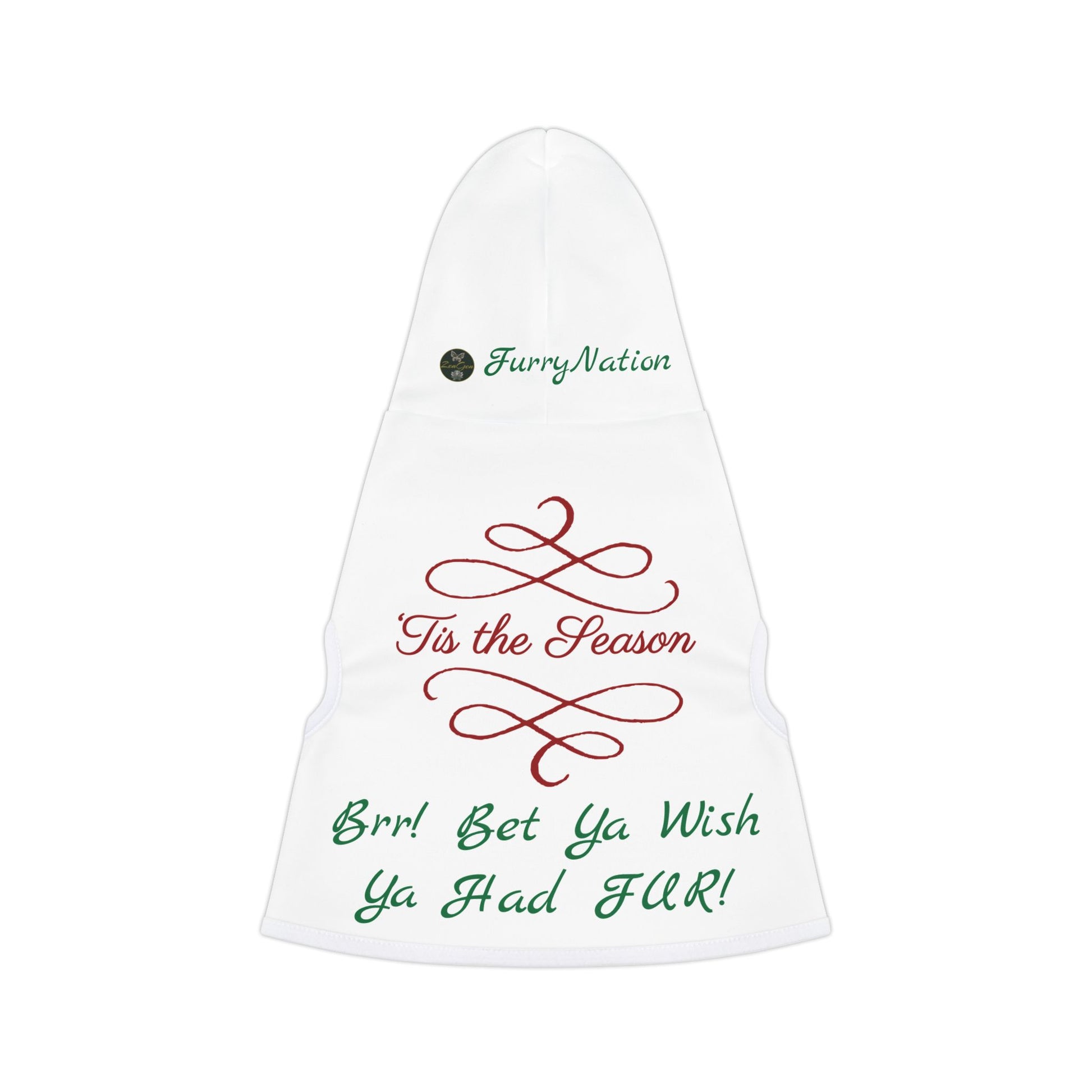Holiday Season - Pet Hoodie - ZenGen Furry Nation - ZenGen USA