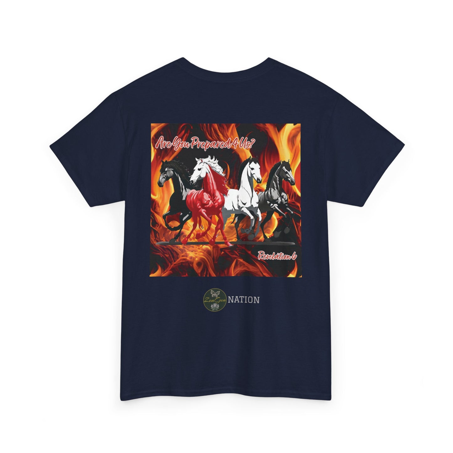 Apocalypse - Are You Prepared? - Unisex Heavy Cotton Tee - ZenGen USA - ZenGen USA