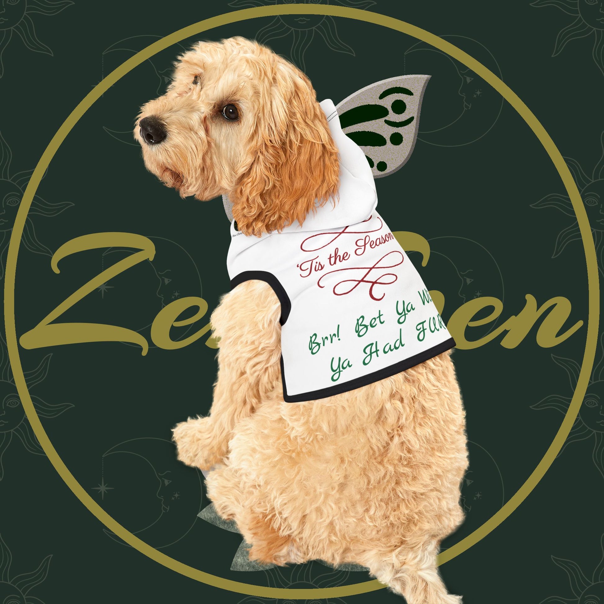 Holiday Season - Pet Hoodie - ZenGen Furry Nation - ZenGen USA
