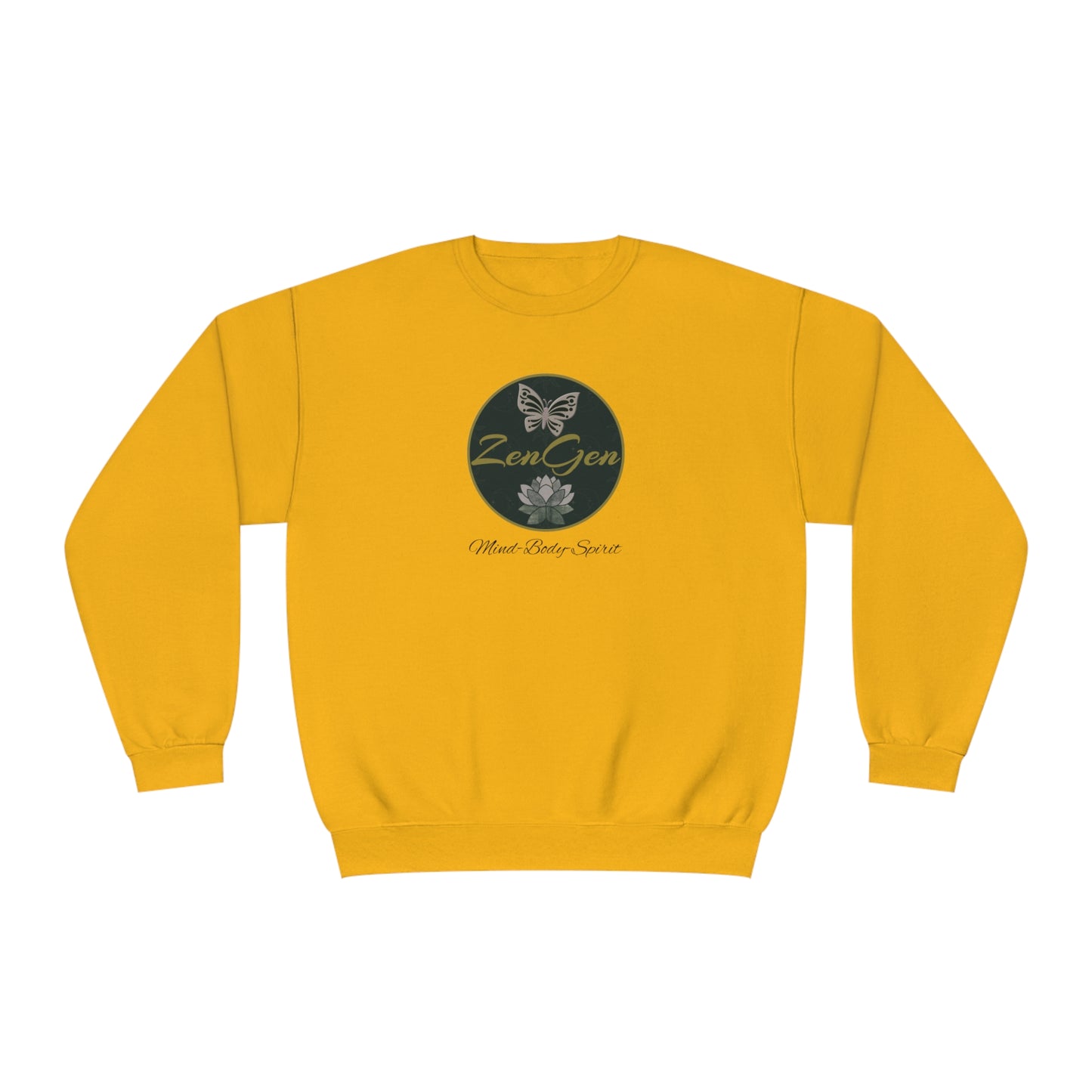 ZenGen Logo Sweatshirt - Unisex NuBlend® Crewneck Sweatshirt - ZenGen USA