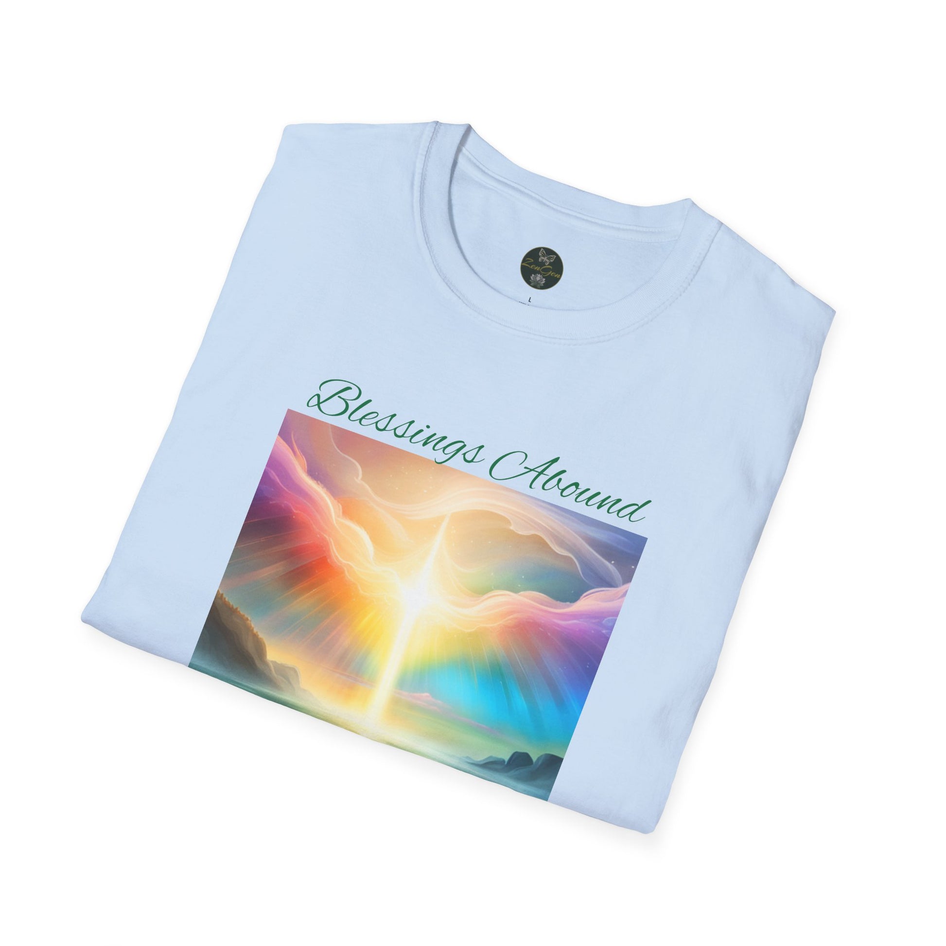 Blessings Abound - Unisex Softstyle T-Shirt - ZenGen USA