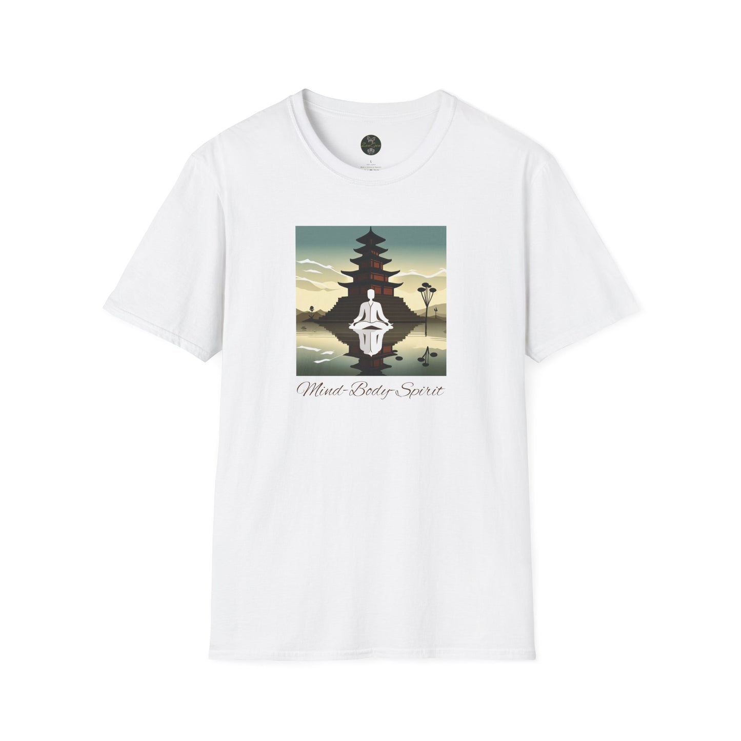 Mind-Body-Spirit, Unisex Softstyle T-Shirt - ZenGen USA