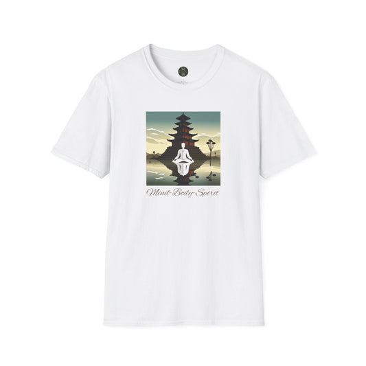 Mind-Body-Spirit, Unisex Softstyle T-Shirt - ZenGen USA