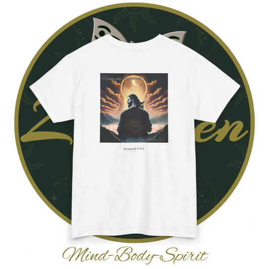 Apocalypse - 7th Seal Revelation 8:1 - Unisex Heavy Cotton Tee - Revelation Collection - ZenGen USA - ZenGen USA