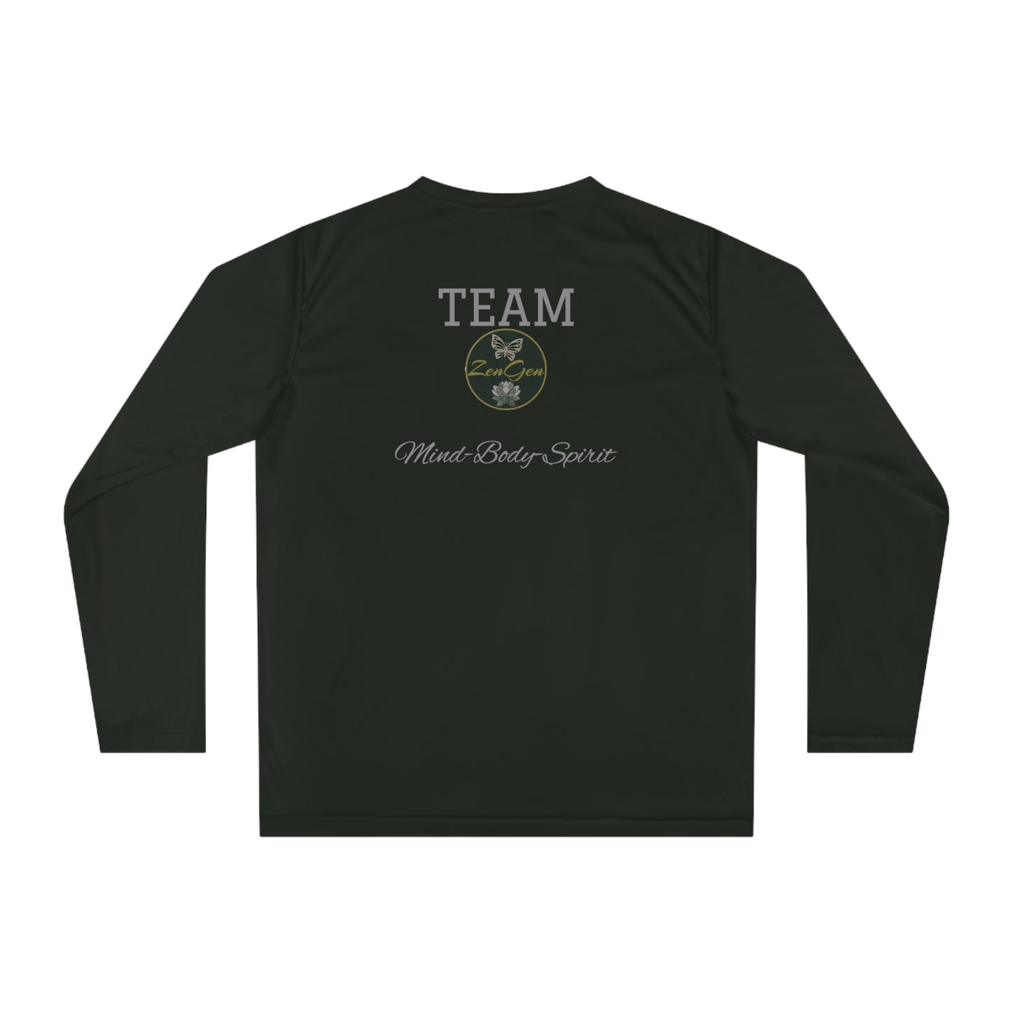 Unisex Performance Long Sleeve Shirt - ROCK SOLID "Workin it Hard!" - ZenGen USA - ZenGen USA