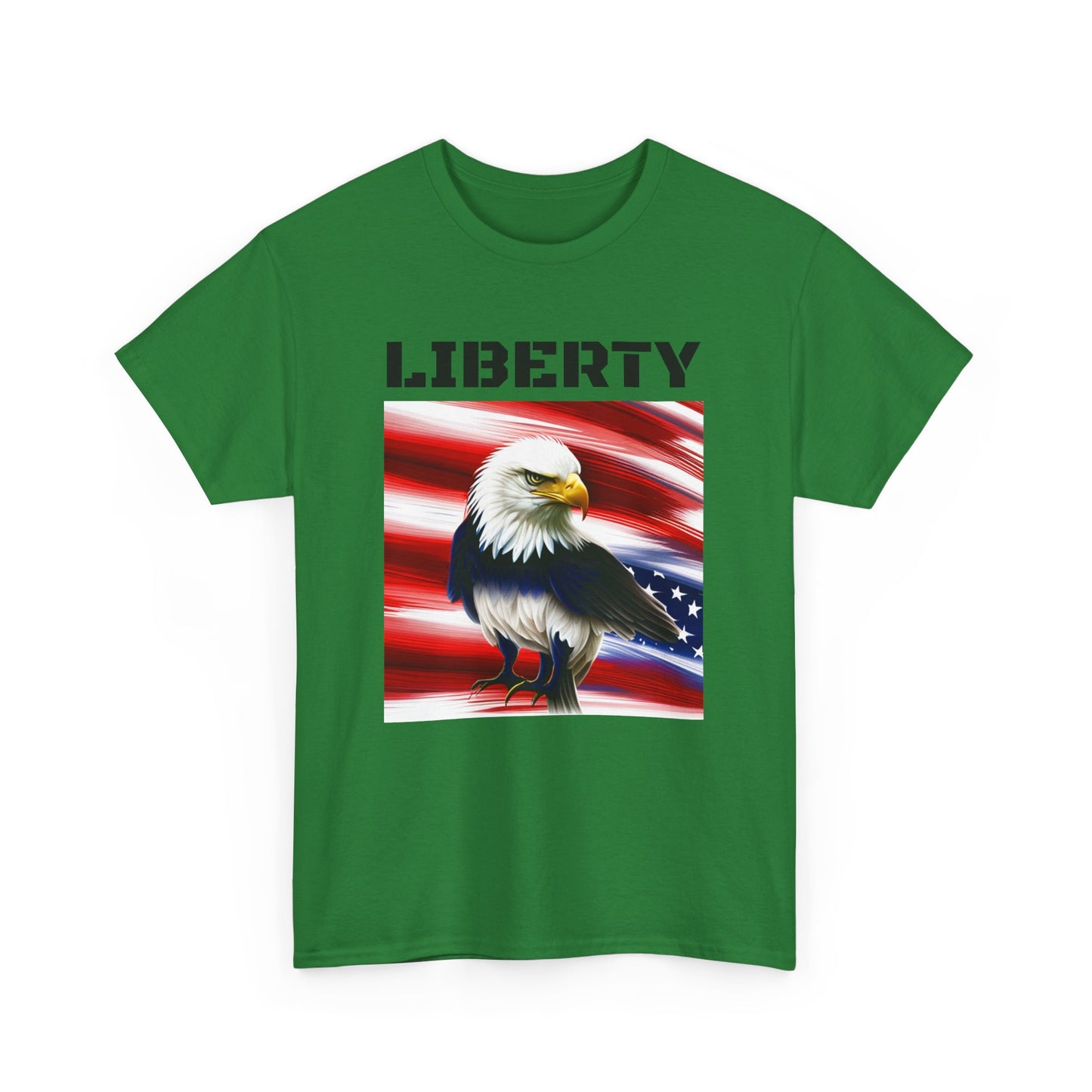LIBERTY, Living Free - Unisex Heavy Cotton Tee - ZenGen USA - ZenGen USA