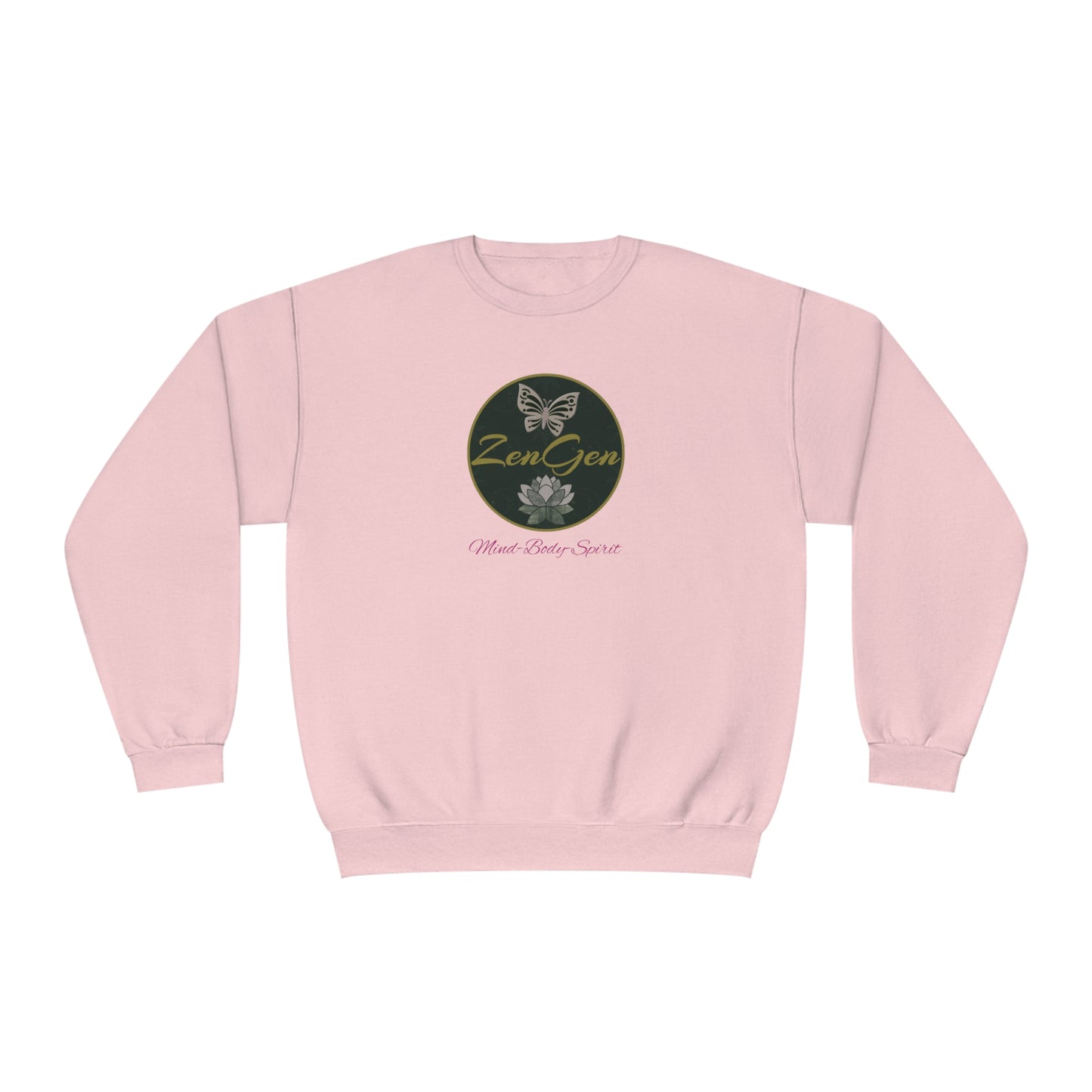 ZenGen Logo Sweatshirt - Unisex NuBlend® Crewneck Sweatshirt - ZenGen USA