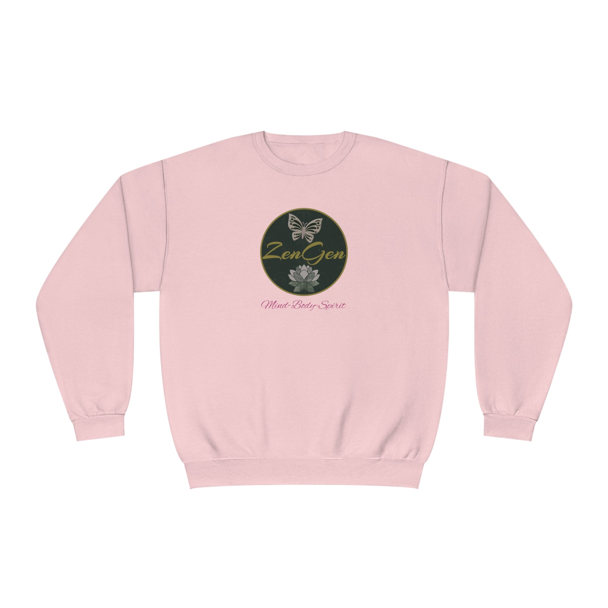 ZenGen Logo Sweatshirt - Unisex NuBlend® Crewneck Sweatshirt - ZenGen USA