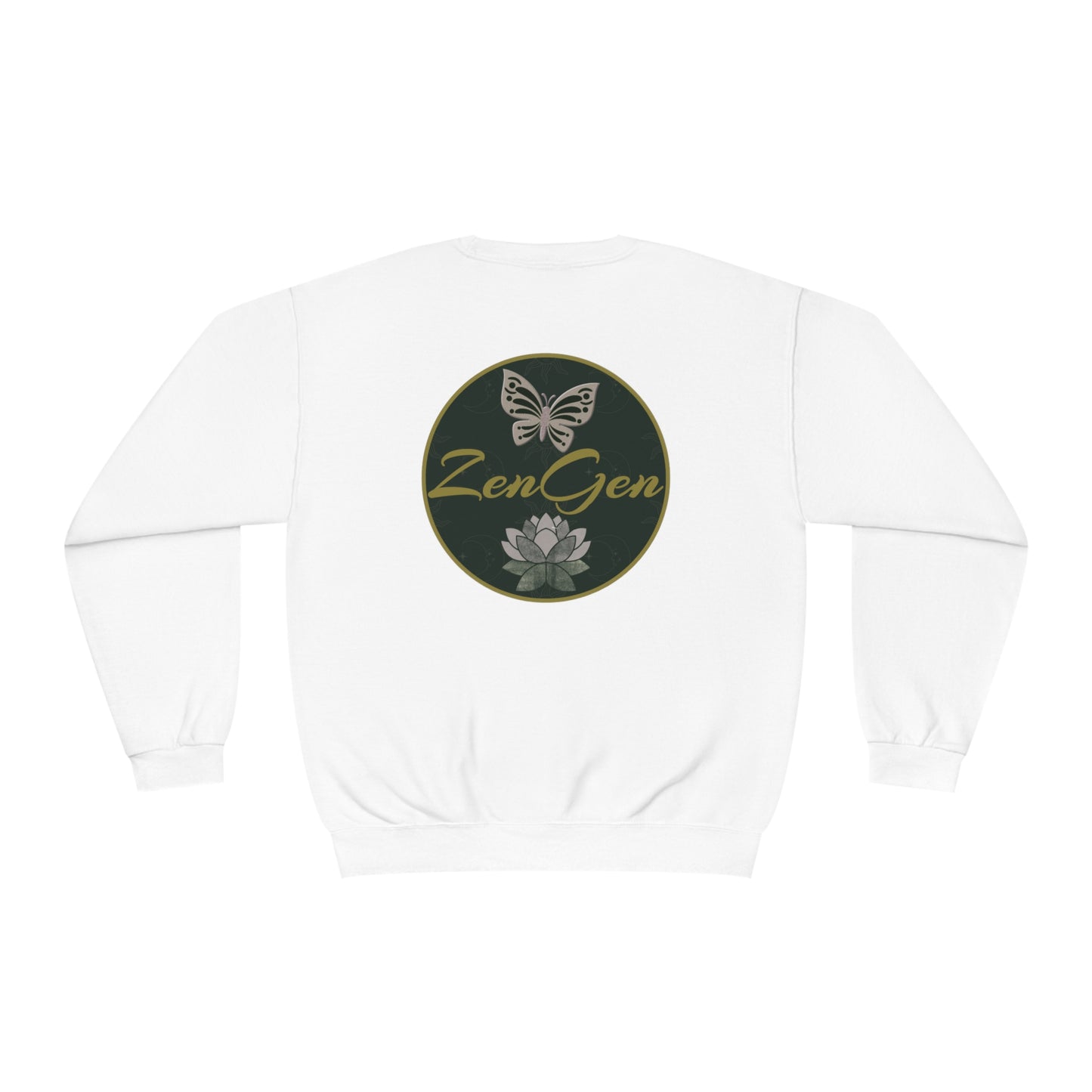ZenGen Logo Sweatshirt - Unisex NuBlend® Crewneck Sweatshirt - ZenGen USA