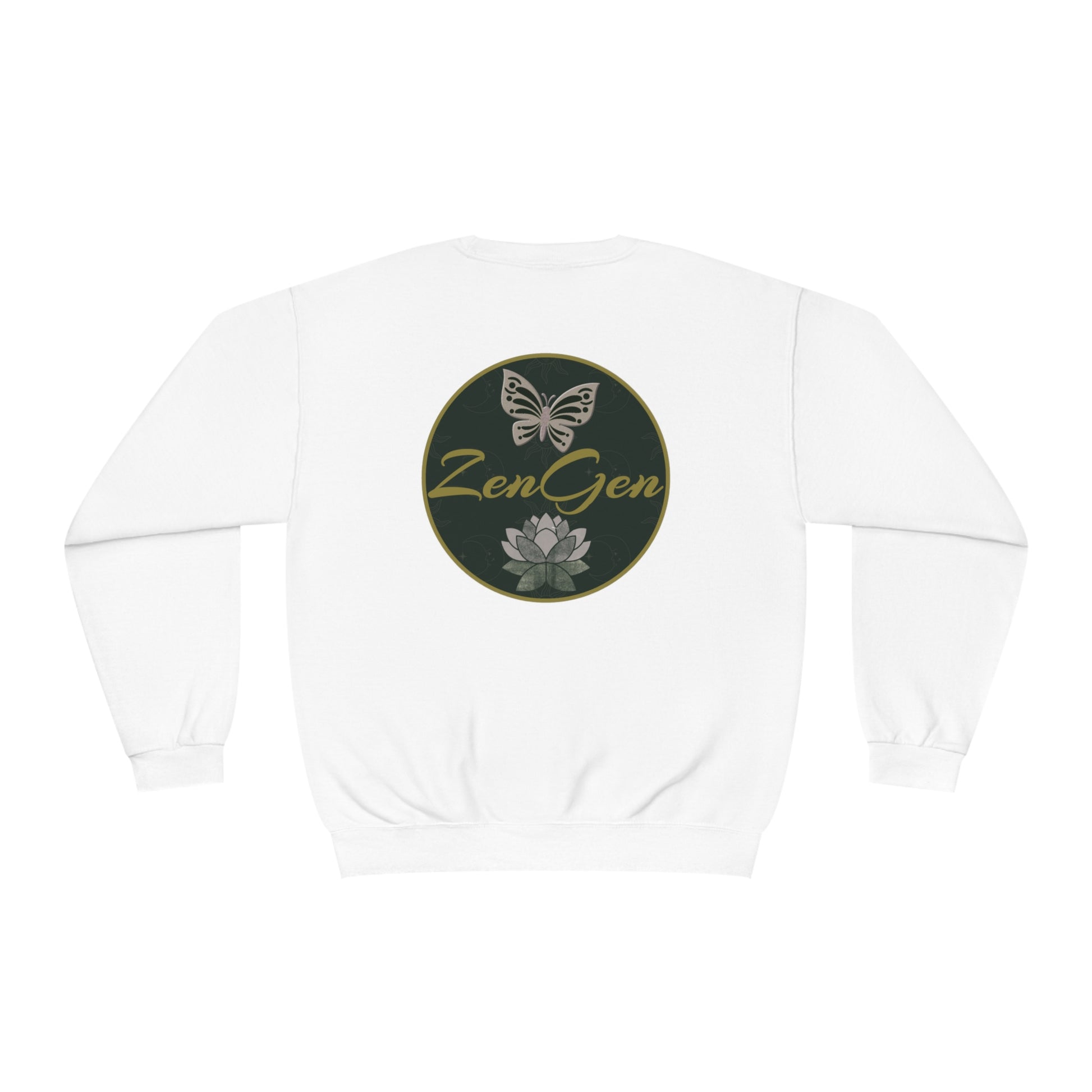 ZenGen Logo Sweatshirt - Unisex NuBlend® Crewneck Sweatshirt - ZenGen USA