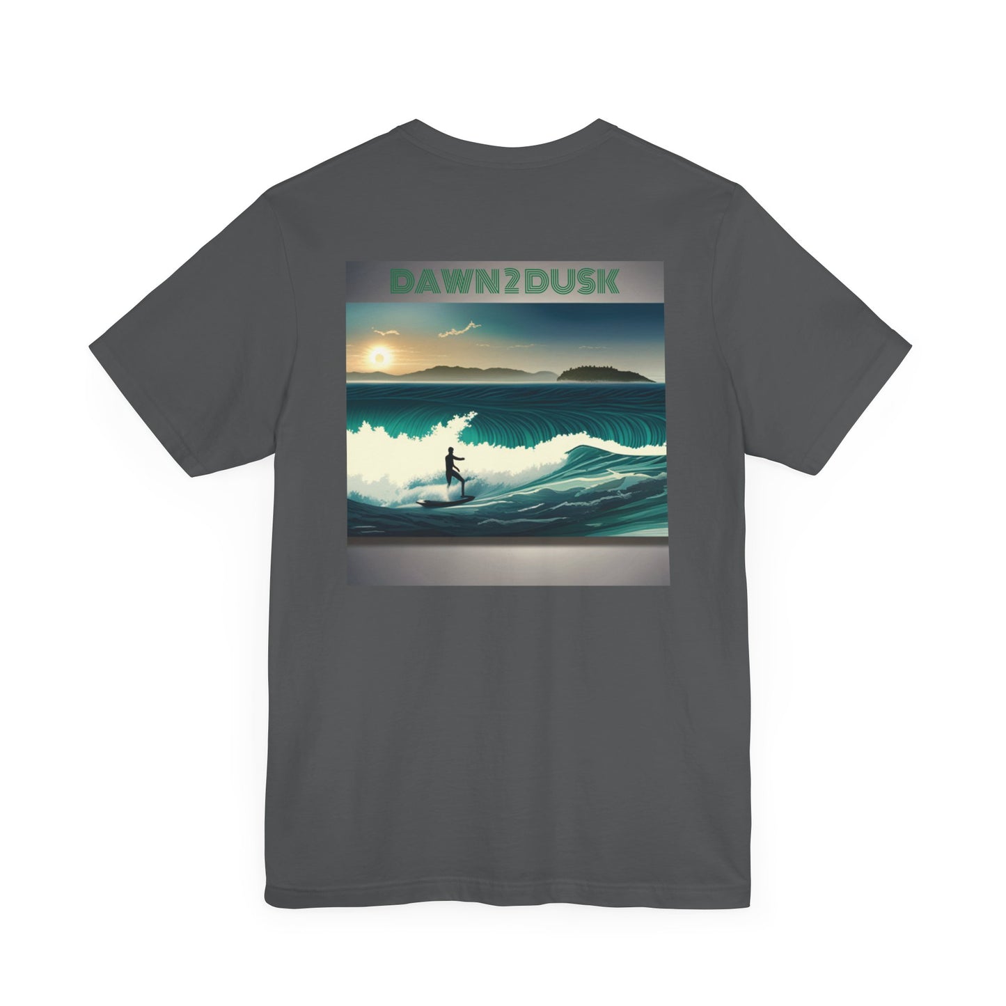 DAWN 2 DUSK - Unisex Jersey Short Sleeve Tee - ZenGen Nation - ZenGen USA