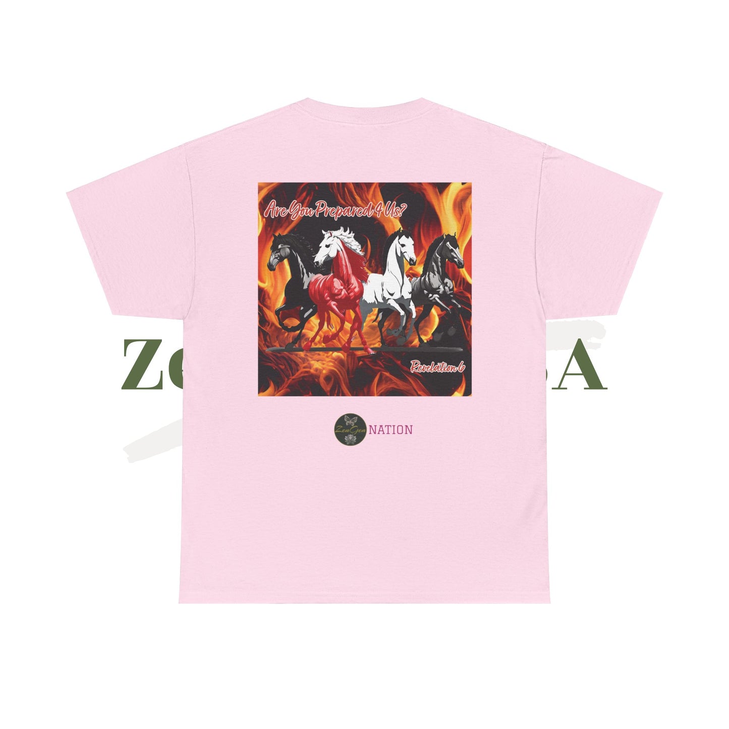 Apocalypse - Are You Prepared? - Unisex Heavy Cotton Tee - ZenGen USA - ZenGen USA