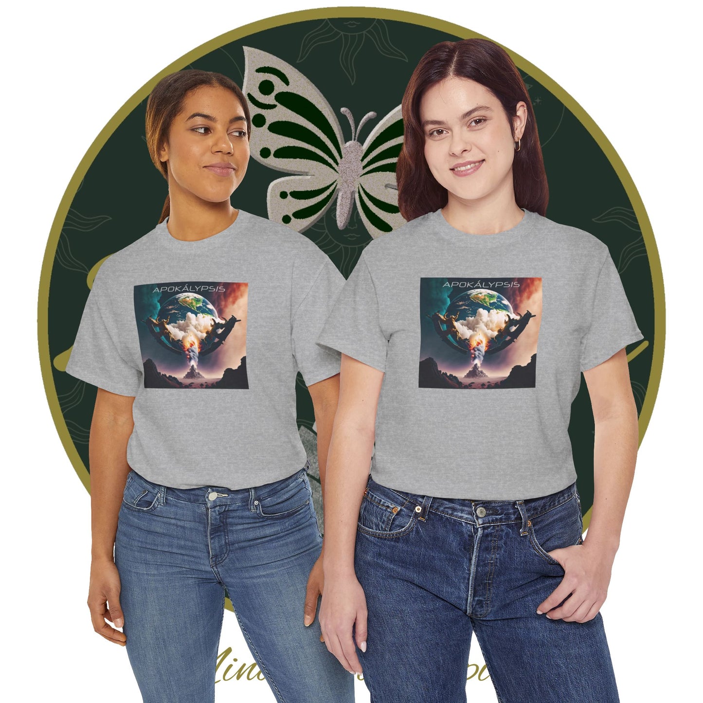 Apocalypse - 5th Seal Revelation 6:9-11 - Unisex Heavy Cotton Tee - Revelation Collection - ZenGen USA - ZenGen USA